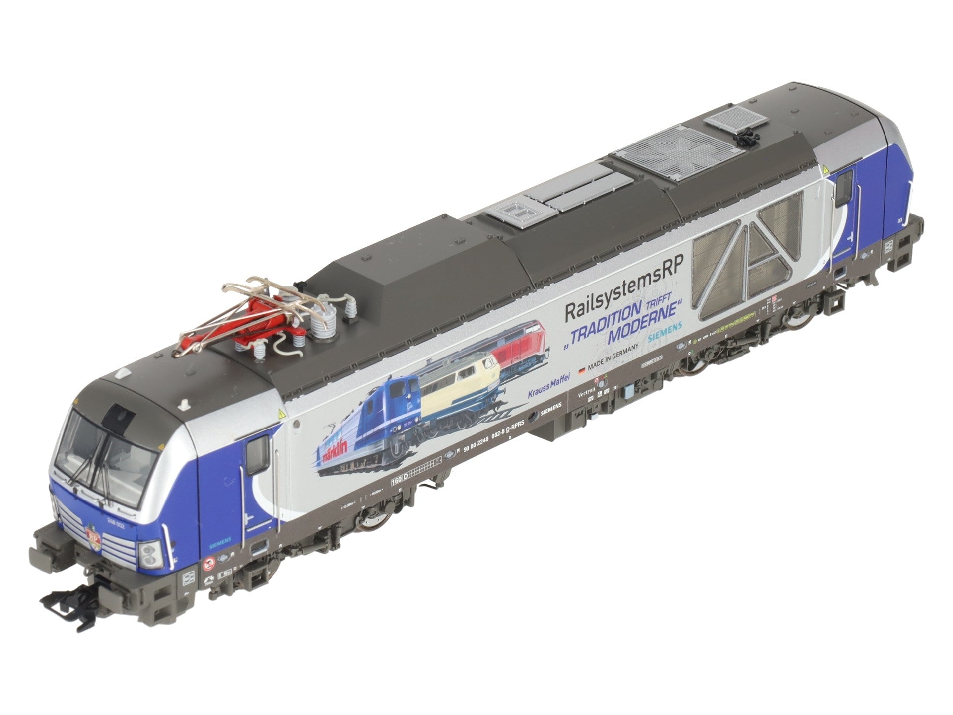Marklin 39291 HO Scale Railsystems Class 248 Dual Power Electric Locomotive EX/Box