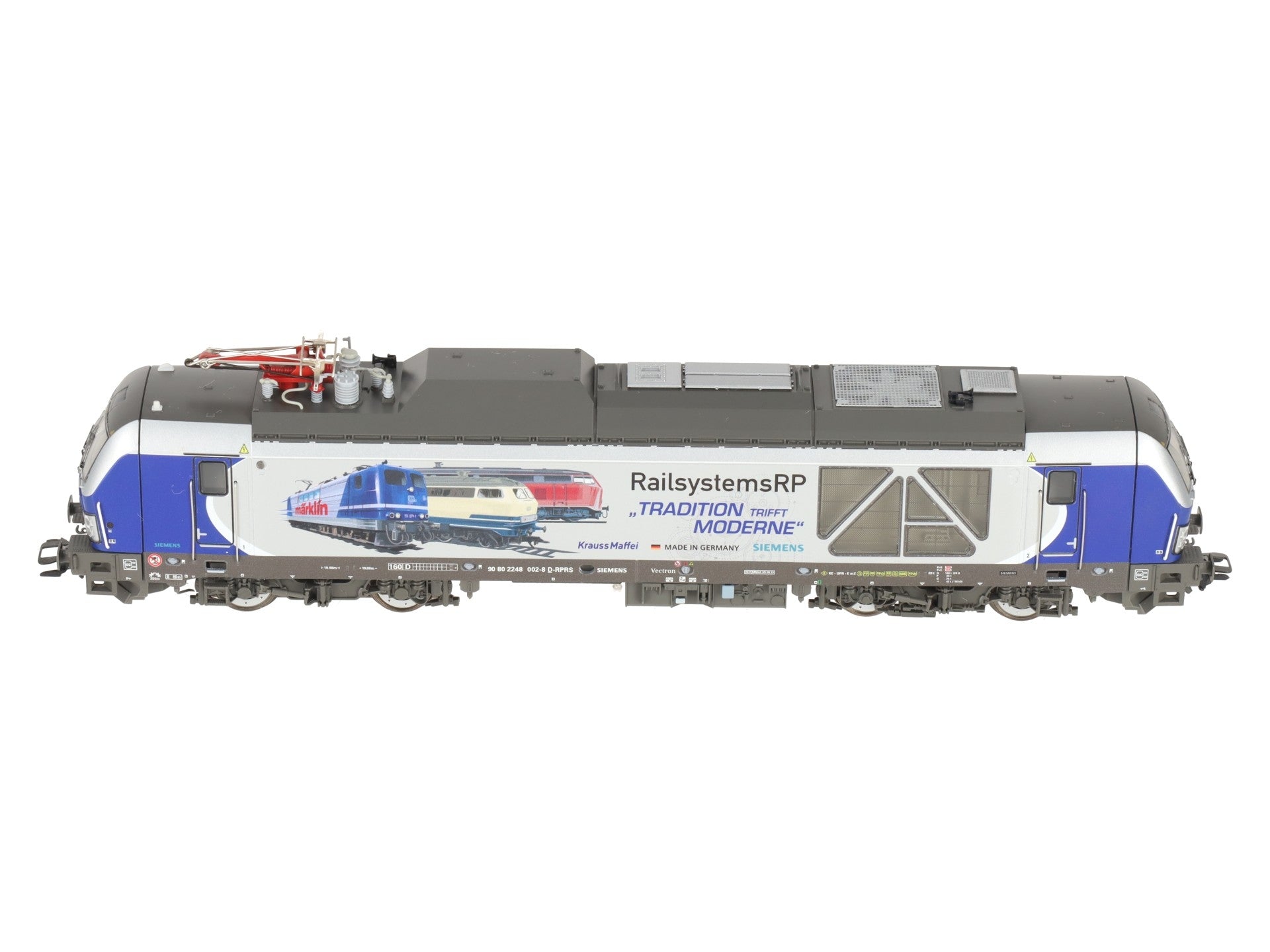 Marklin 39291 HO Scale Railsystems Class 248 Dual Power Electric Locomotive EX/Box