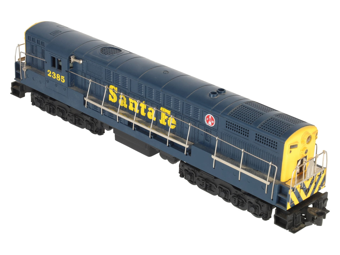 FM Trainmaster O Scale Santa Fe Diesel Locomotive #2385 EX