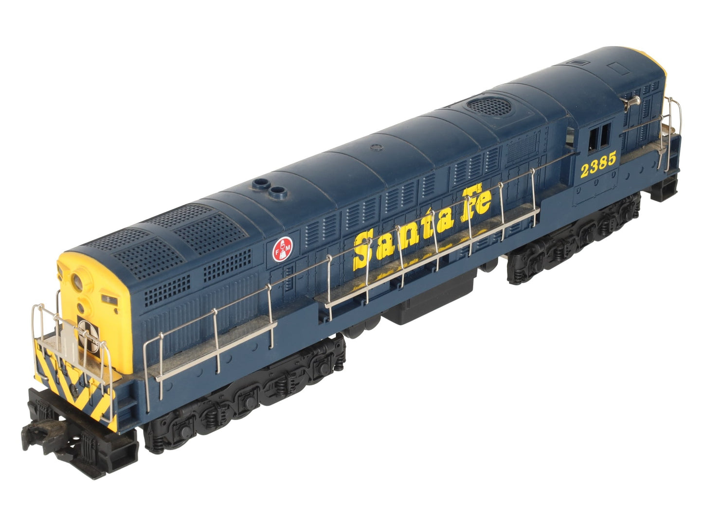 FM Trainmaster O Scale Santa Fe Diesel Locomotive #2385 EX