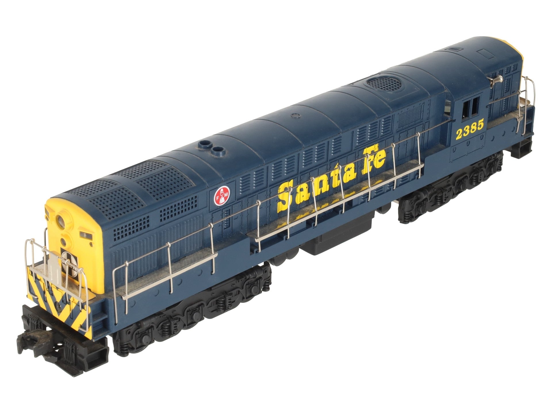 FM Trainmaster O Scale Santa Fe Diesel Locomotive #2385 EX