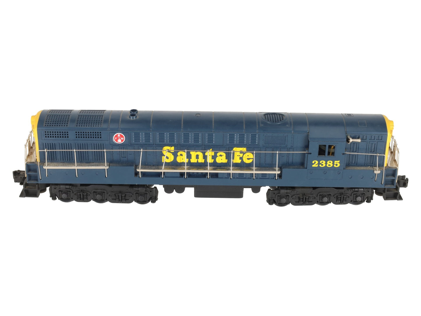 FM Trainmaster O Scale Santa Fe Diesel Locomotive #2385 EX