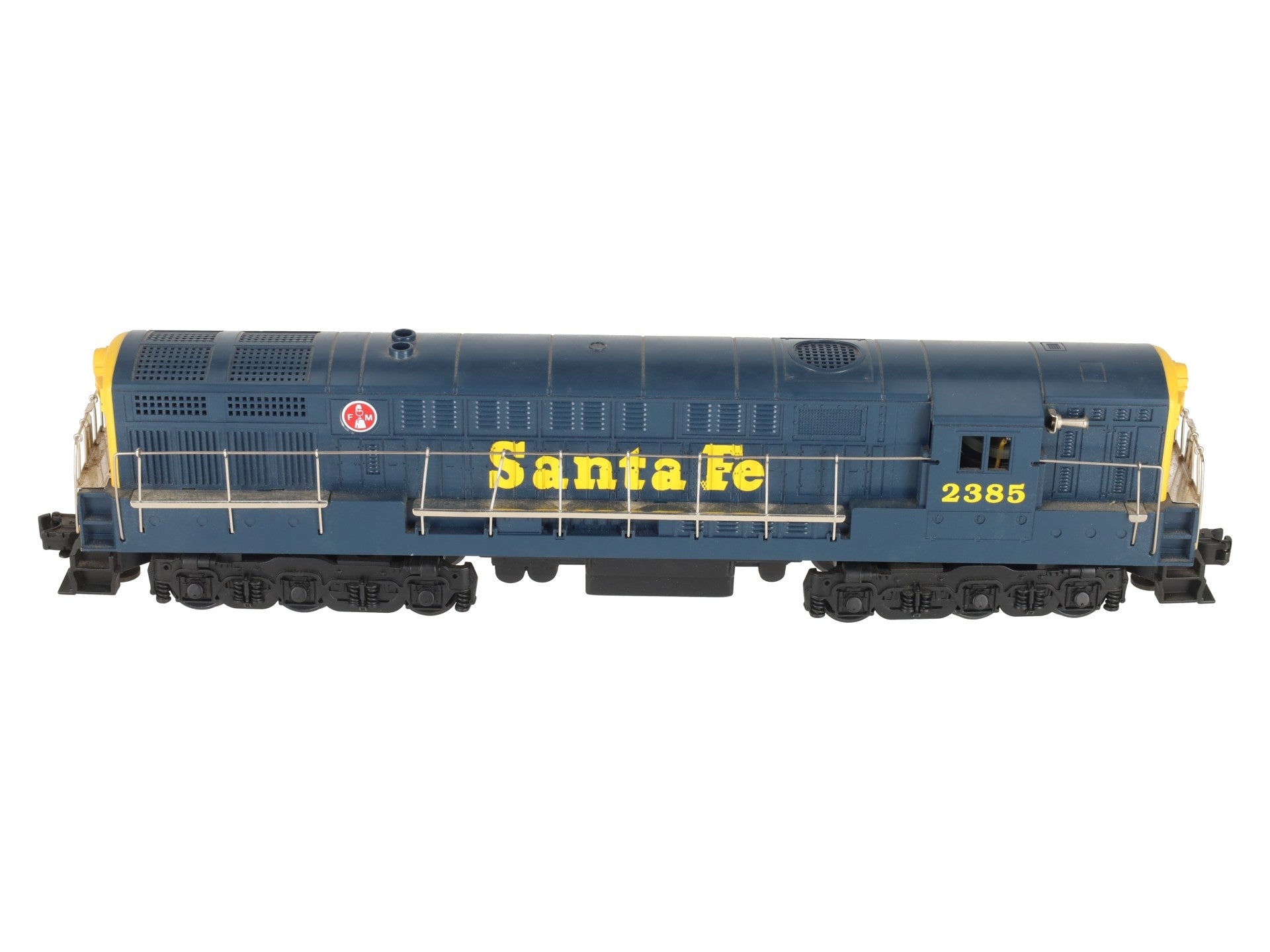 FM Trainmaster O Scale Santa Fe Diesel Locomotive #2385 EX