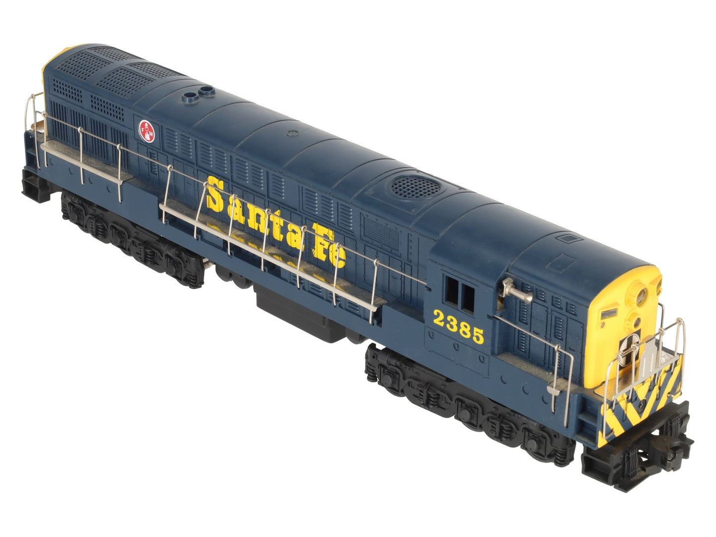 FM Trainmaster O Scale Santa Fe Diesel Locomotive #2385 EX