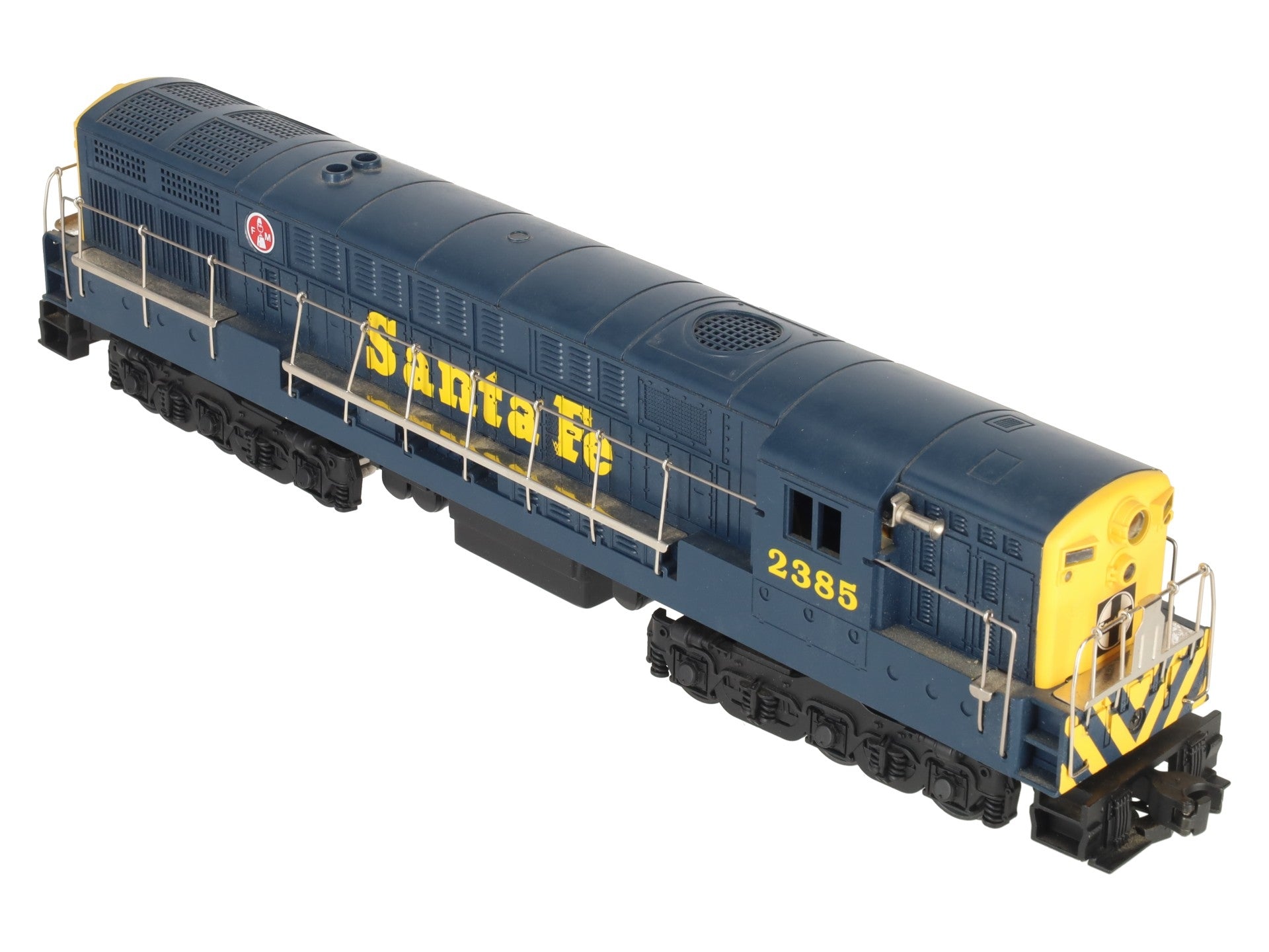 FM Trainmaster O Scale Santa Fe Diesel Locomotive #2385 EX