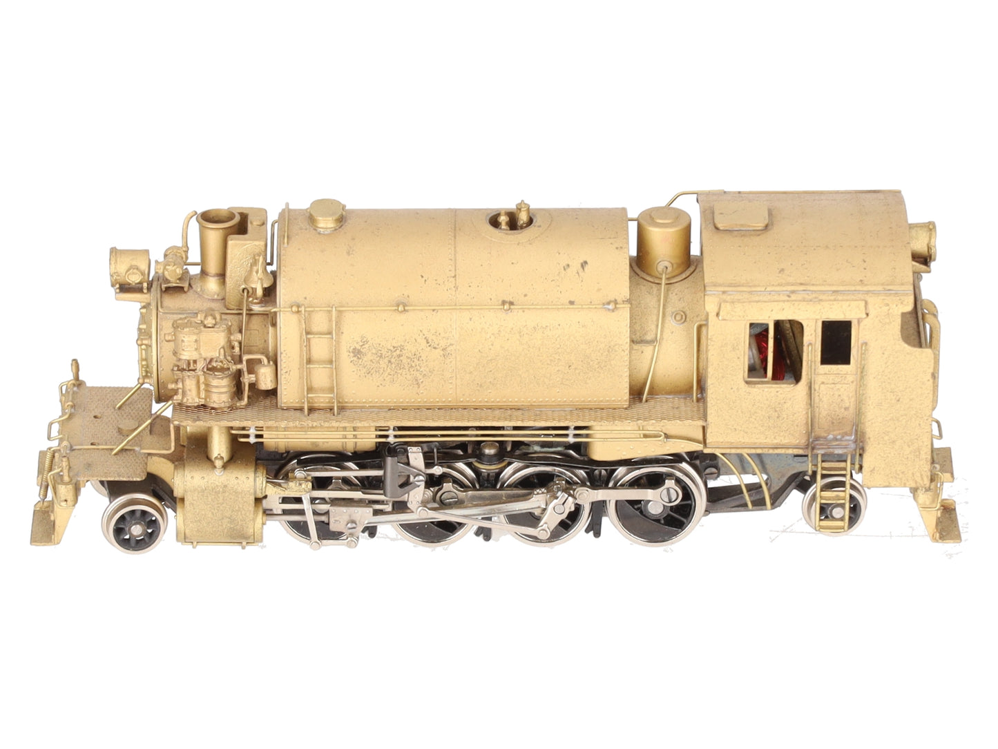 Toby HO BRASS 2-8-2 Shortline "Minarets" Steam Locomotive- Unpainted VG