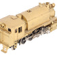 Toby HO BRASS 2-8-2 Shortline "Minarets" Steam Locomotive- Unpainted VG