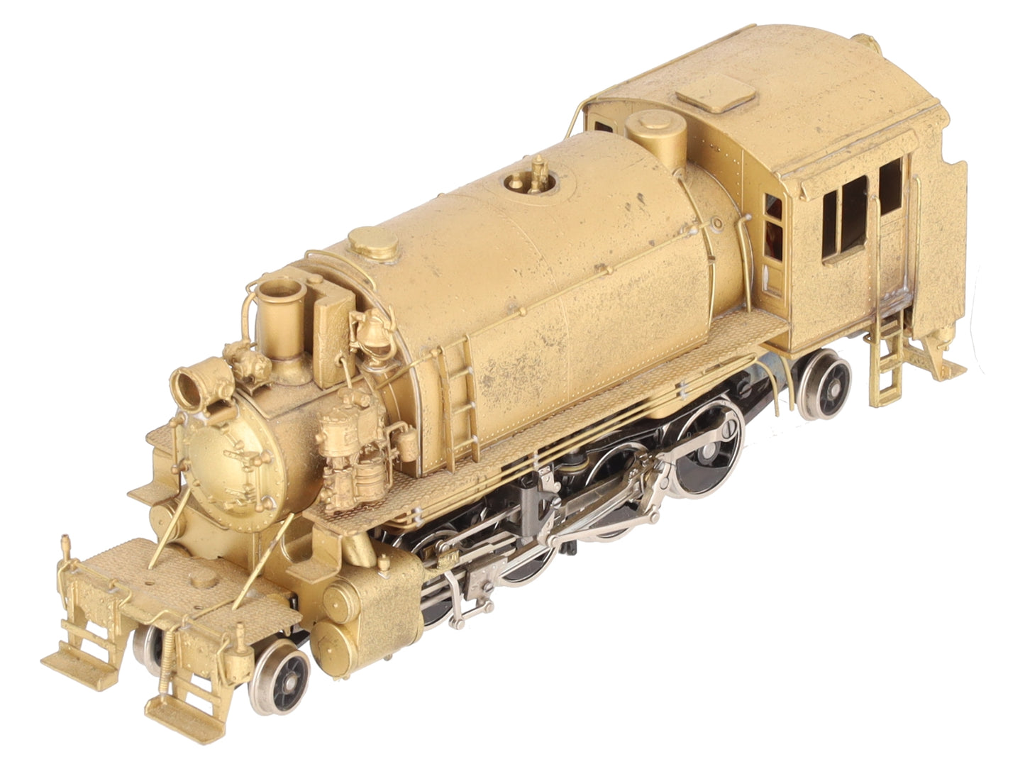 Toby HO BRASS 2-8-2 Shortline "Minarets" Steam Locomotive- Unpainted VG