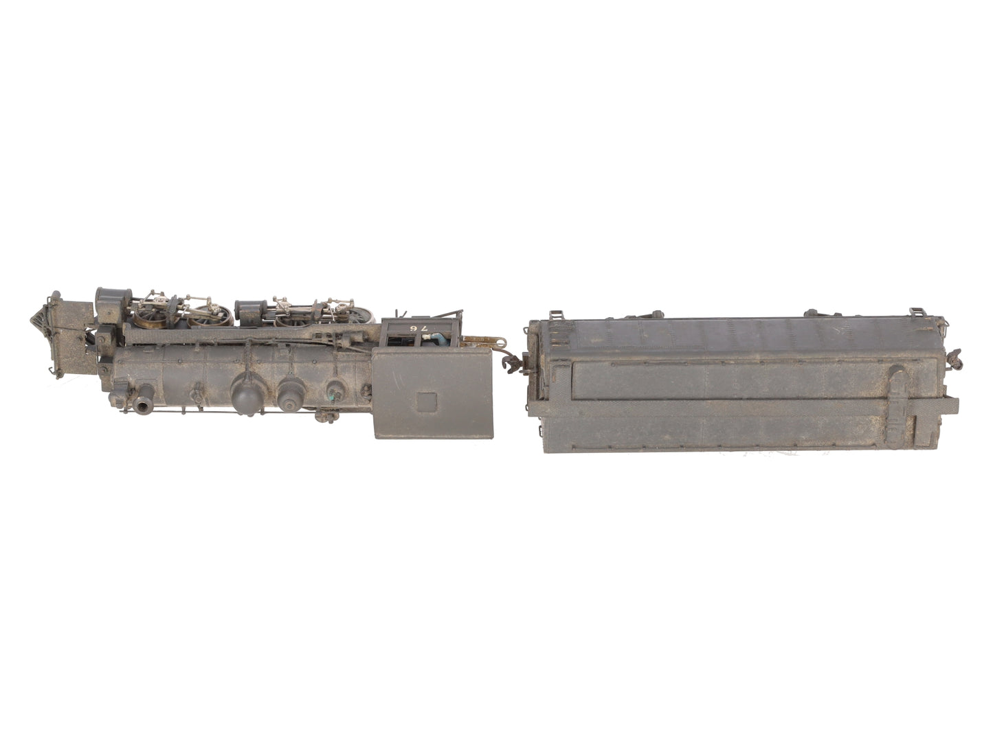 Akane HO Scale BRASS Baldwin 2-4-4-2 Steam Locomotive & Tender- Painted
