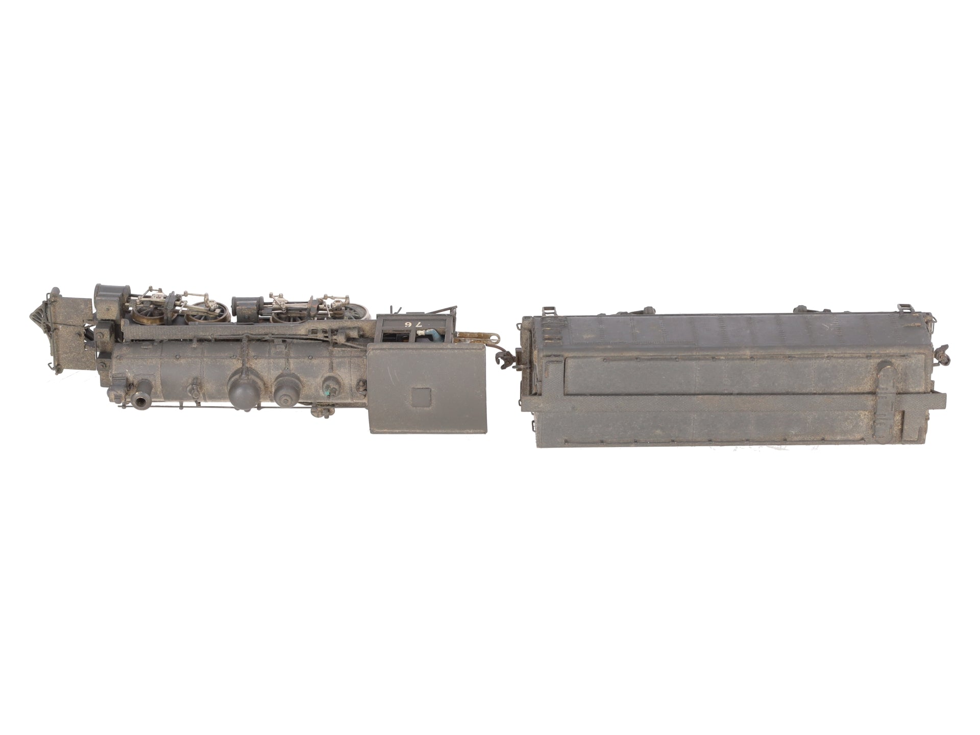 Akane HO Scale BRASS Baldwin 2-4-4-2 Steam Locomotive & Tender- Painted