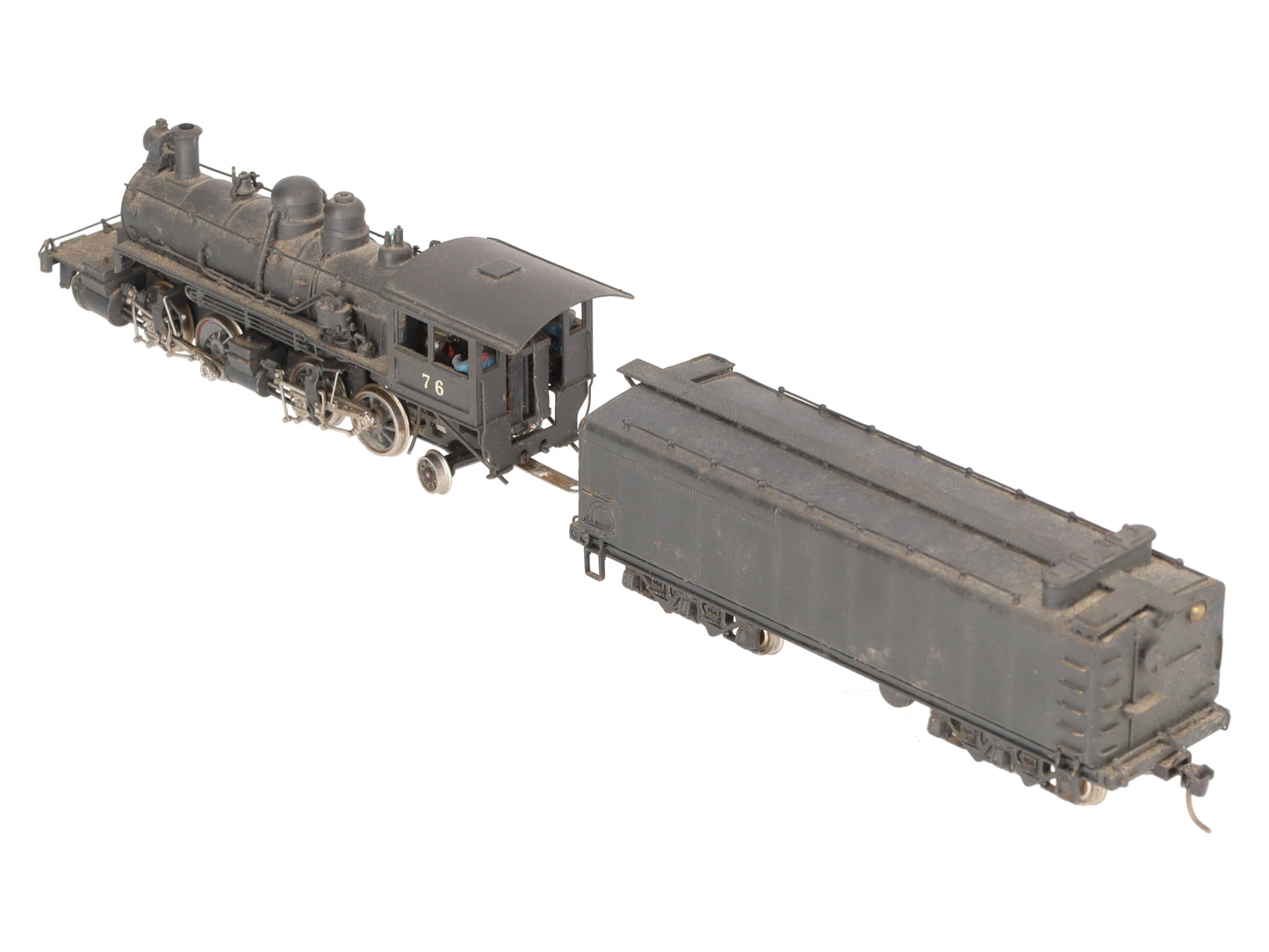 Akane HO Scale BRASS Baldwin 2-4-4-2 Steam Locomotive & Tender- Painted