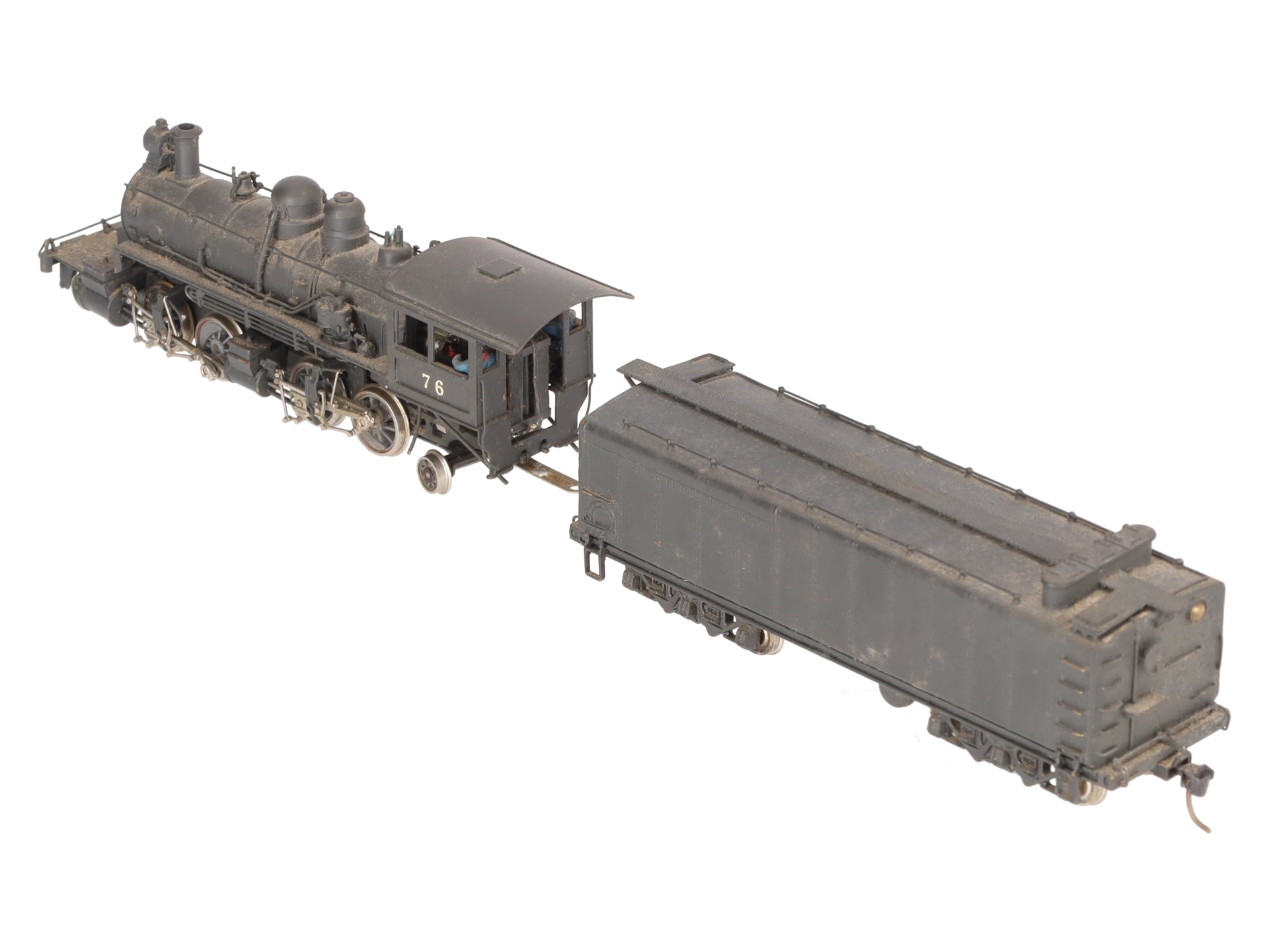 Akane HO Scale BRASS Baldwin 2-4-4-2 Steam Locomotive & Tender- Painted
