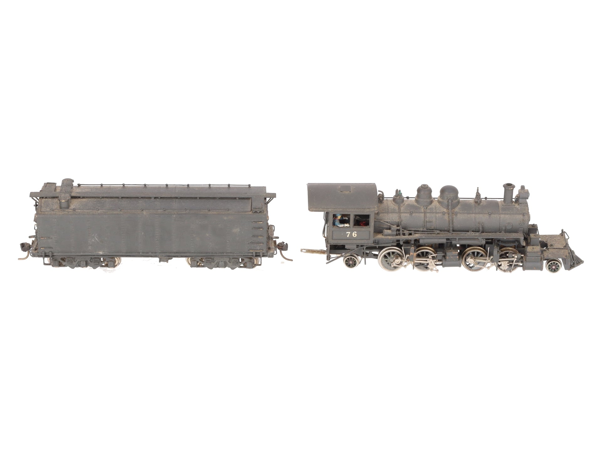 Akane HO Scale BRASS Baldwin 2-4-4-2 Steam Locomotive & Tender- Painted