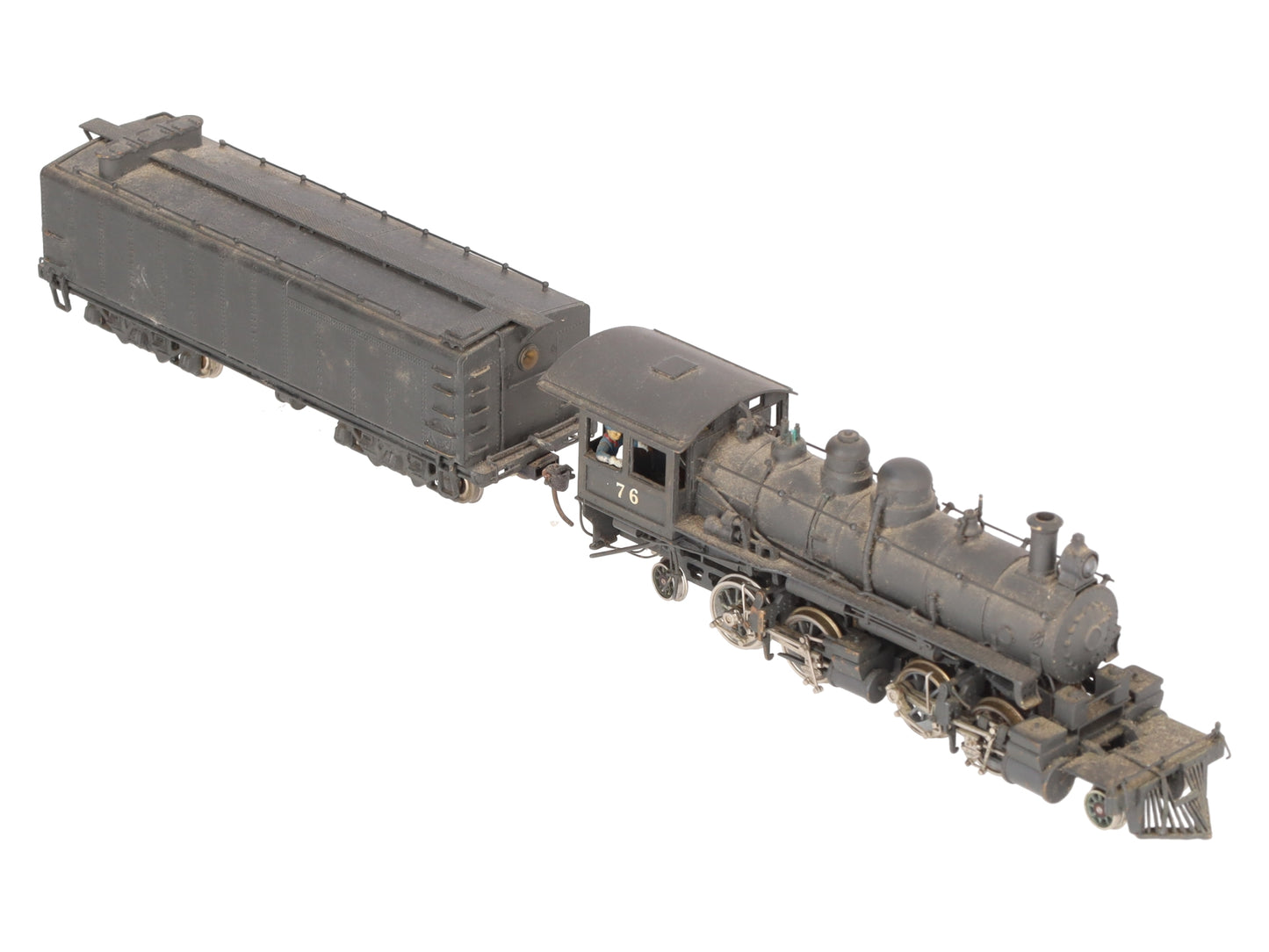 Akane HO Scale BRASS Baldwin 2-4-4-2 Steam Locomotive & Tender- Painted