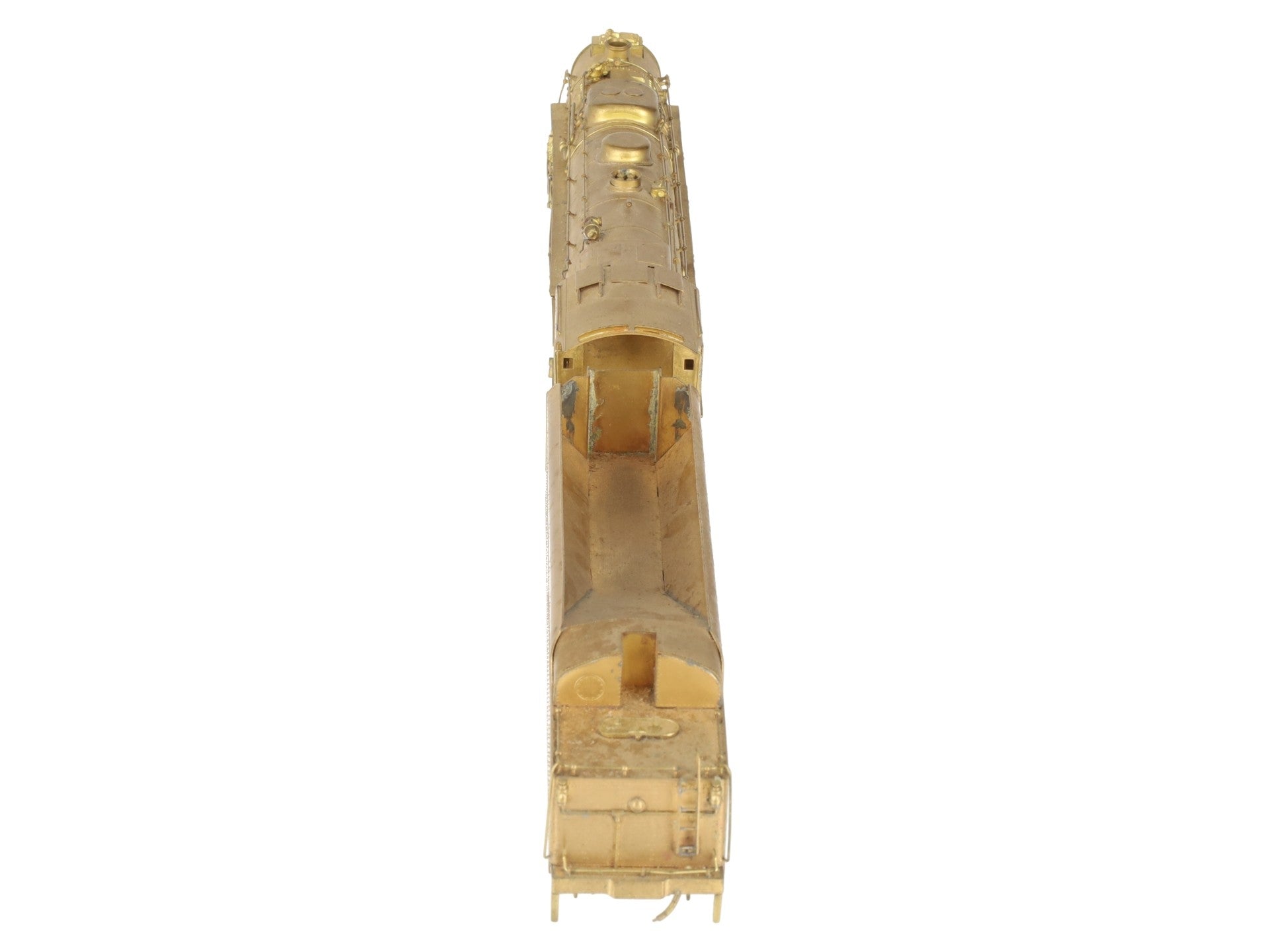 LMB HO BRASS NYC Mohawk 4-8-2 Steam Locomotive & Tender- Unpainted VG/Box