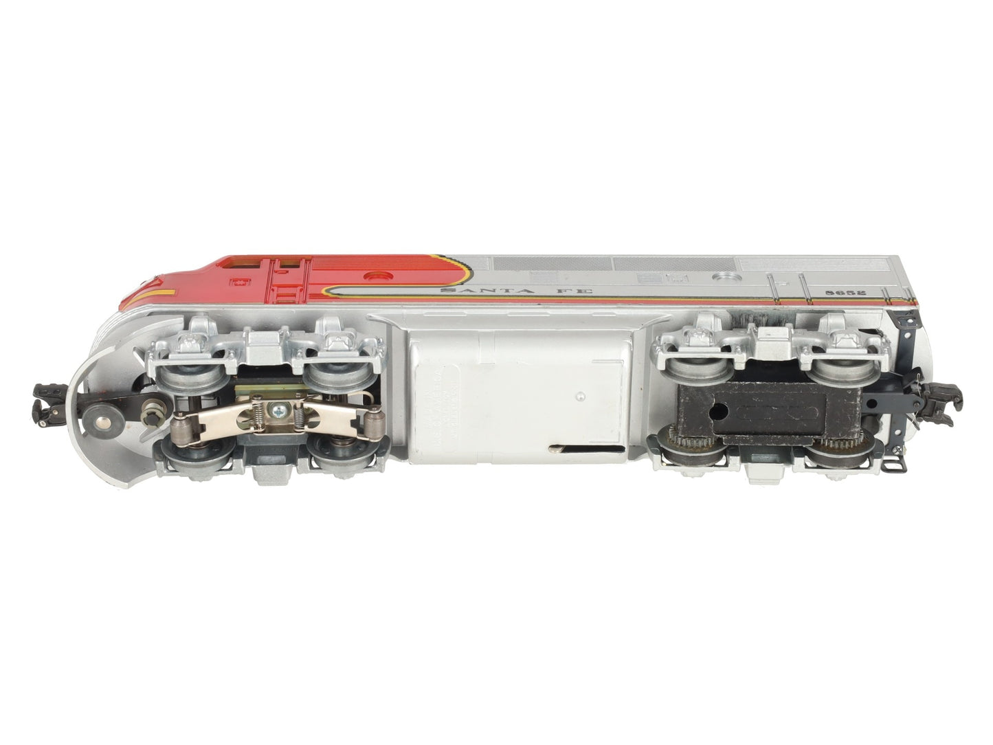 Lionel 6-8652 O Gauge Santa Fe F3 A-Unit Powered Diesel Locomotive #8652 EX/Box
