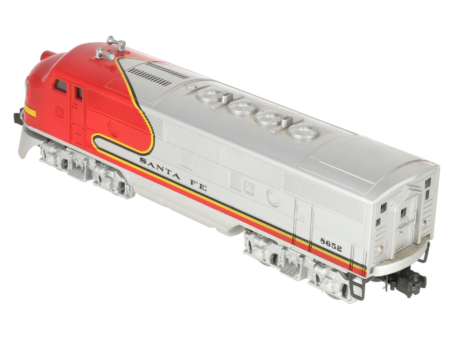 Lionel 6-8652 O Gauge Santa Fe F3 A-Unit Powered Diesel Locomotive #8652 EX/Box