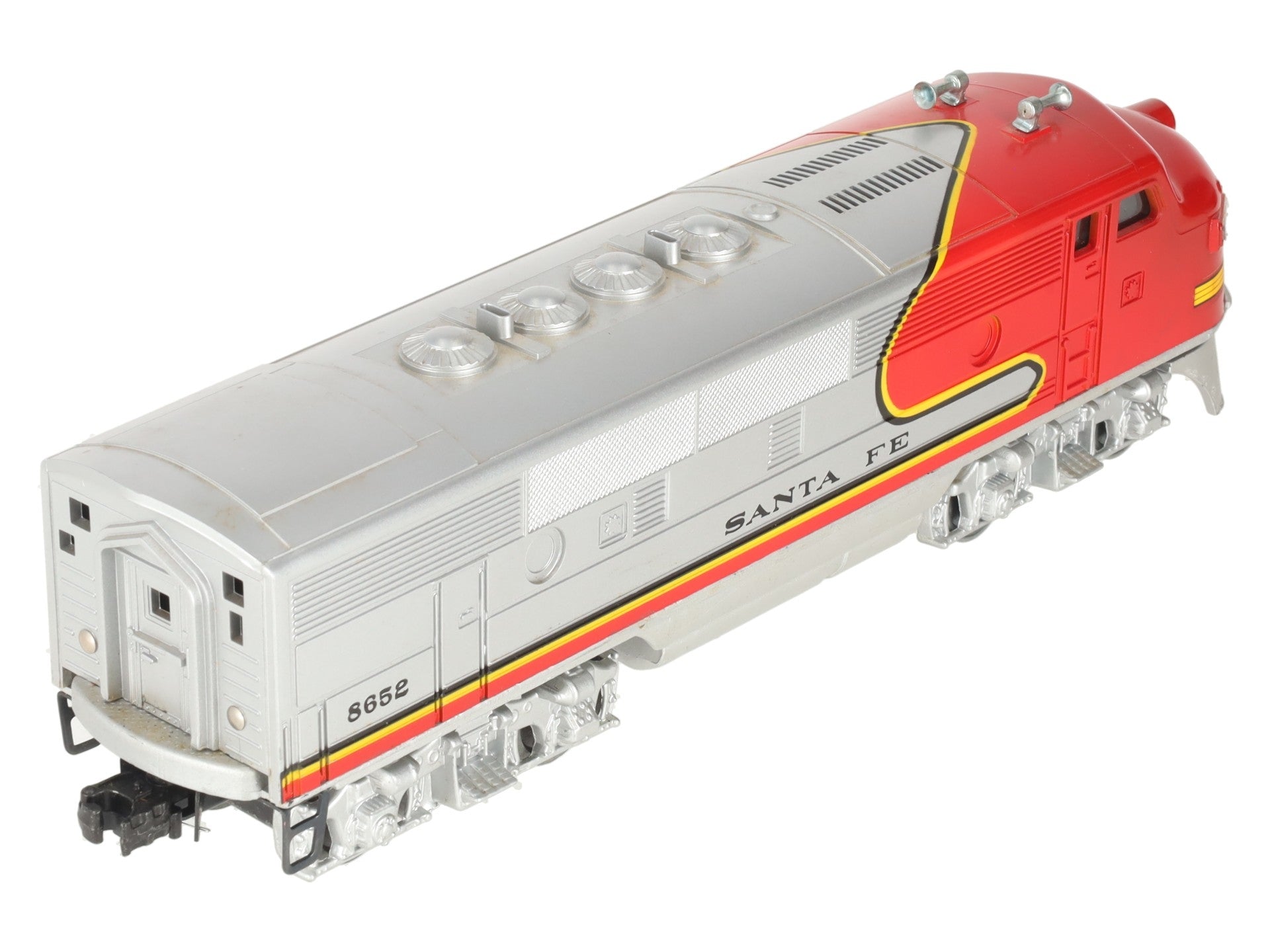 Lionel 6-8652 O Gauge Santa Fe F3 A-Unit Powered Diesel Locomotive #8652 EX/Box