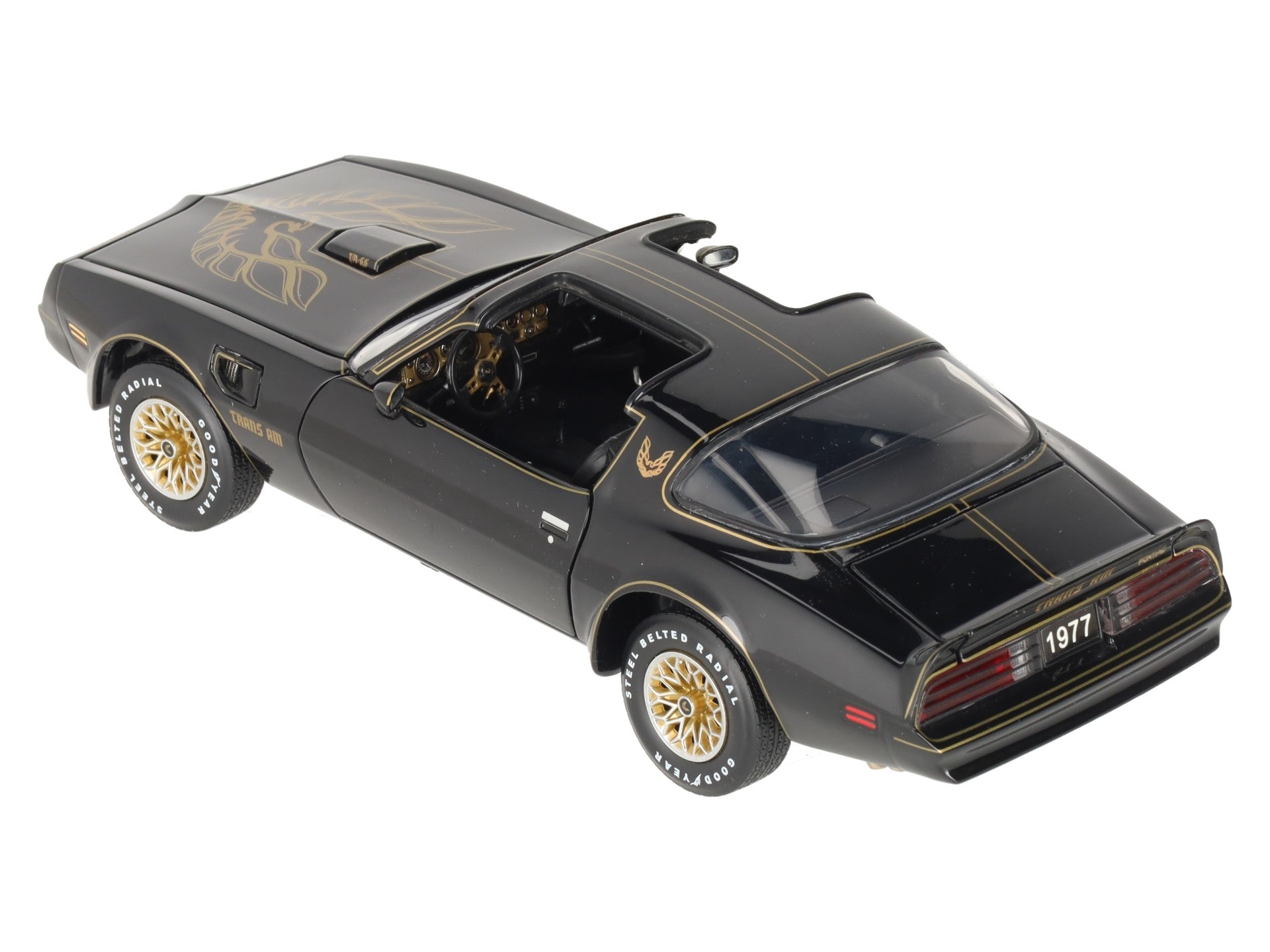 Franklin Mint 1977 1:24 Scale Diecast Pontiac Trans-AM Model EX/Box
