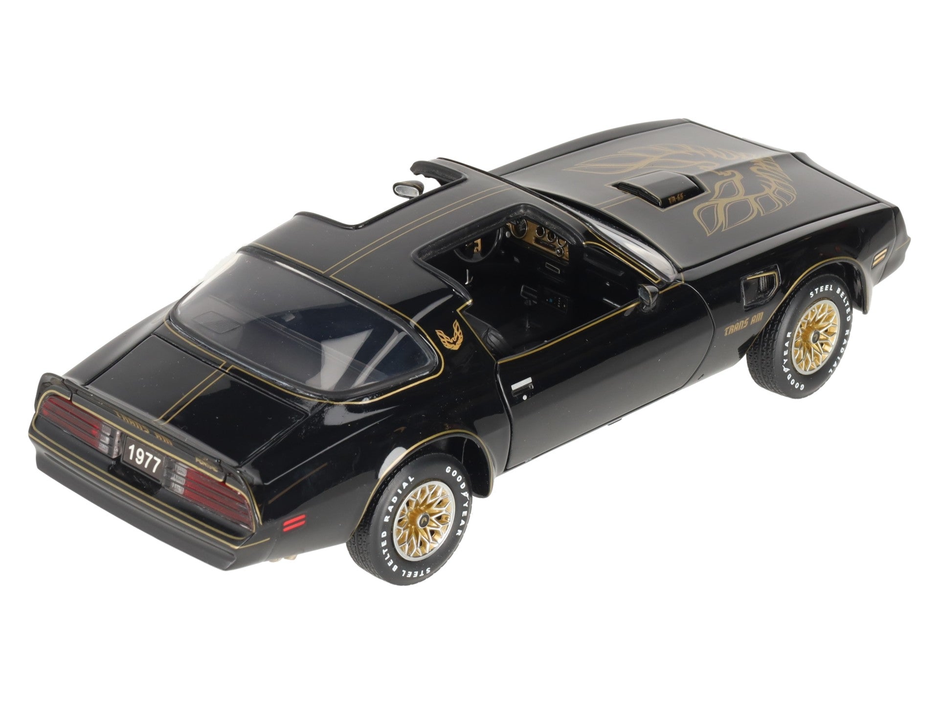 Franklin Mint 1977 1:24 Scale Diecast Pontiac Trans-AM Model EX/Box