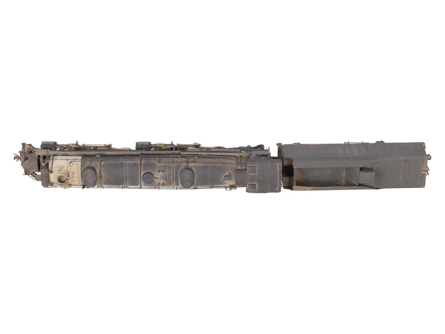 United Models L-125 HO BRASS D&RGW 2-8-8-2 Steam Loco & Tender- Painted
