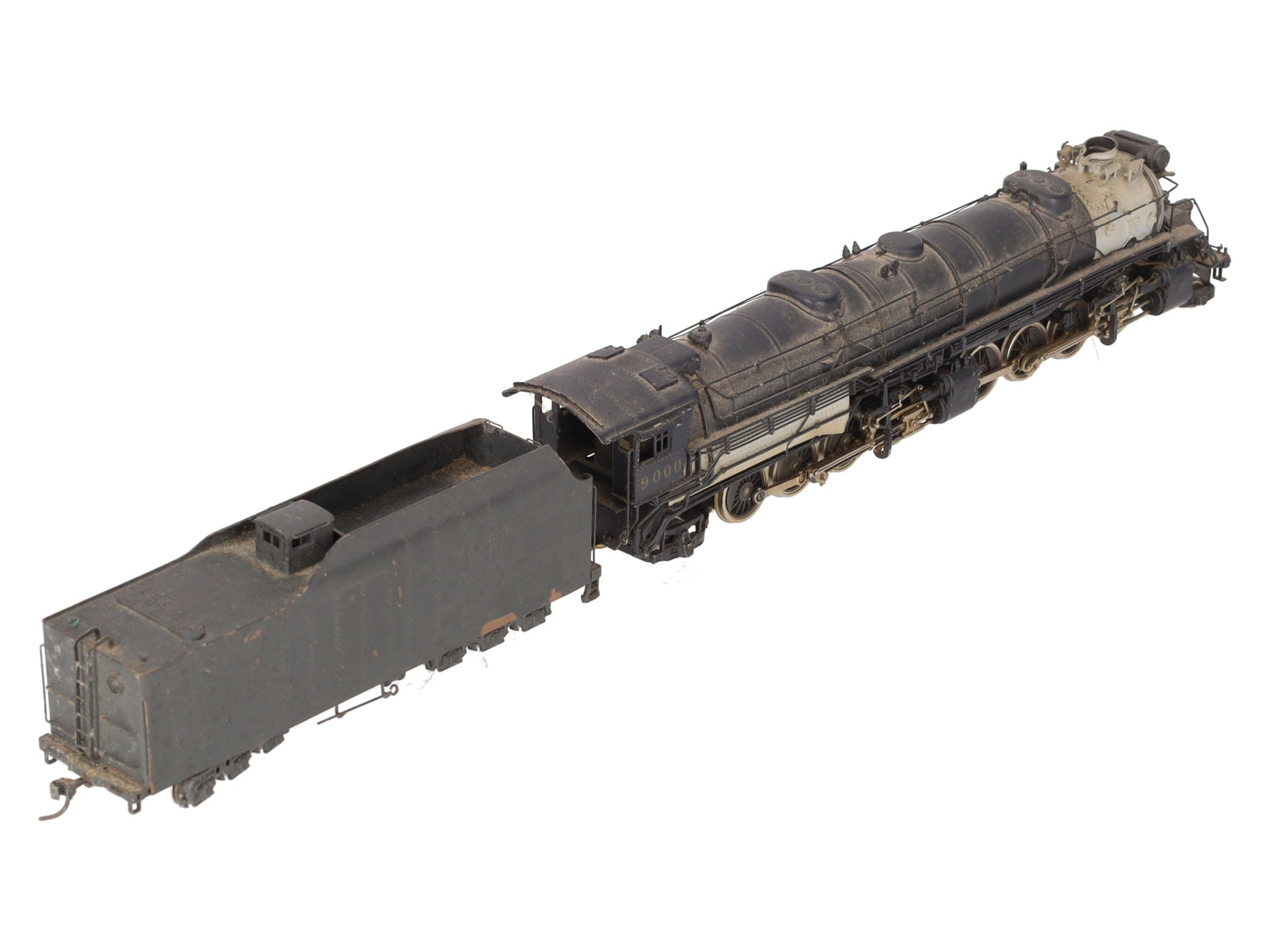 United Models L-125 HO BRASS D&RGW 2-8-8-2 Steam Loco & Tender- Painted