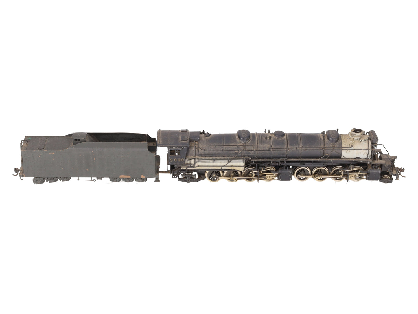 United Models L-125 HO BRASS D&RGW 2-8-8-2 Steam Loco & Tender- Painted