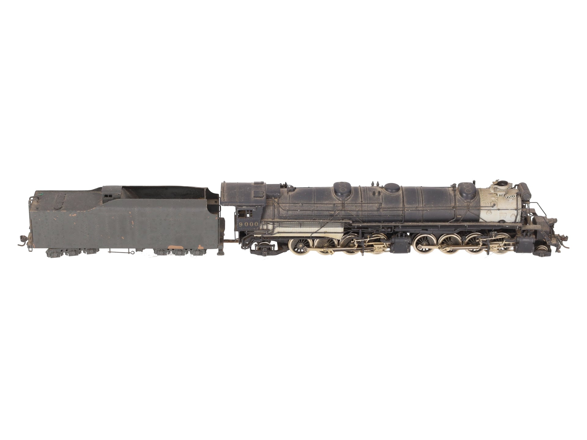 United Models L-125 HO BRASS D&RGW 2-8-8-2 Steam Loco & Tender- Painted