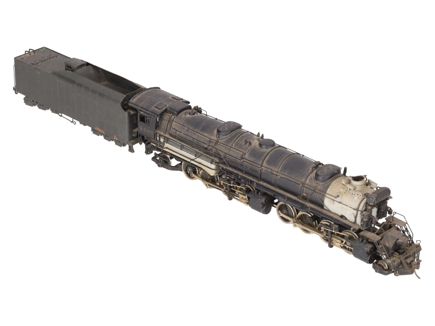 United Models L-125 HO BRASS D&RGW 2-8-8-2 Steam Loco & Tender- Painted