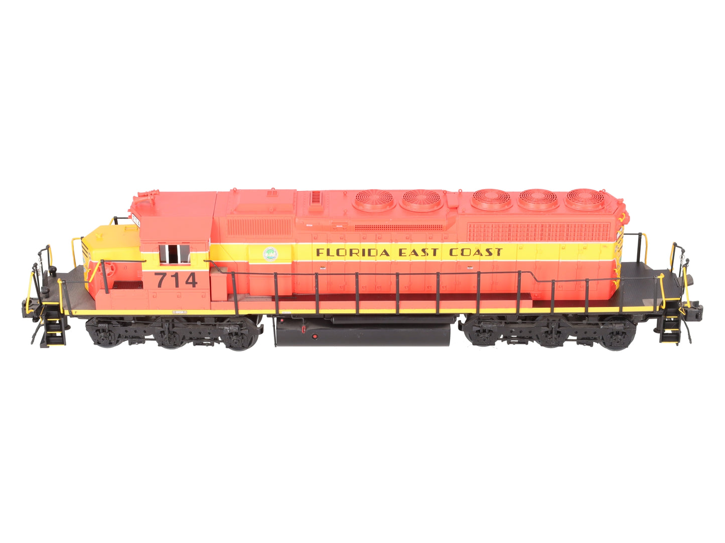 Lionel 1933093 O Gauge Florida East Coast Non-Powered SD 40-2 #714 VG