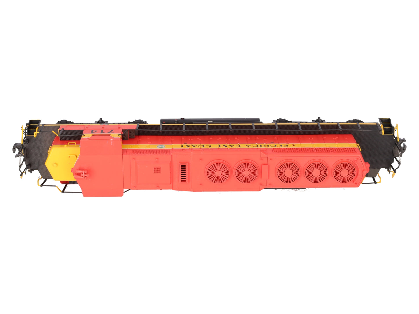 Lionel 1933093 O Gauge Florida East Coast Non-Powered SD 40-2 #714 VG