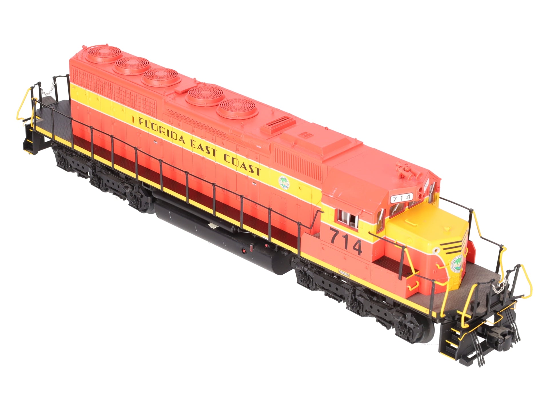 Lionel 1933093 O Gauge Florida East Coast Non-Powered SD 40-2 #714 VG