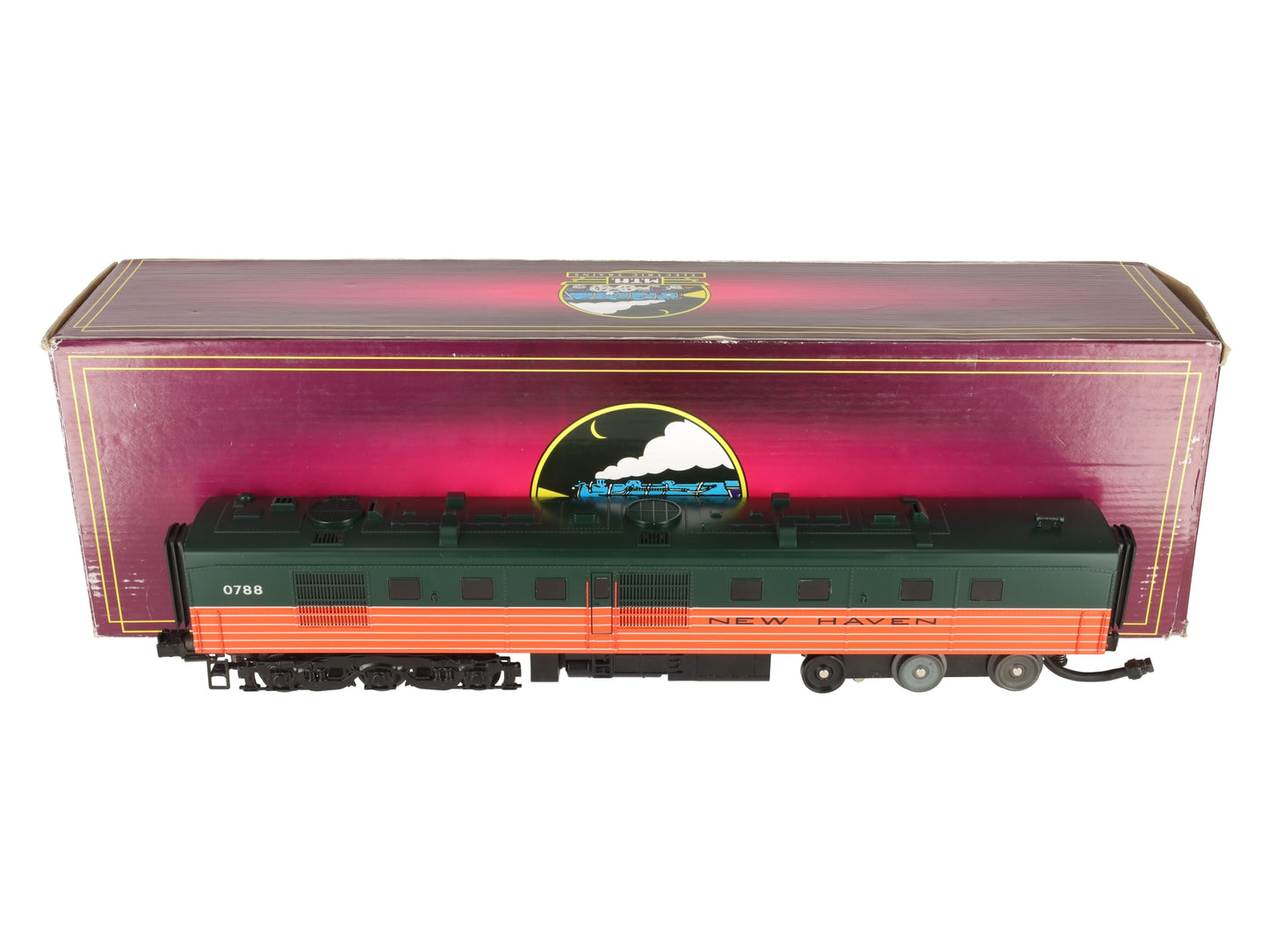 MTH 20-20227-1B O Gauge New Haven DL-110 Powered B Diesel Engine #0788 EX/Box