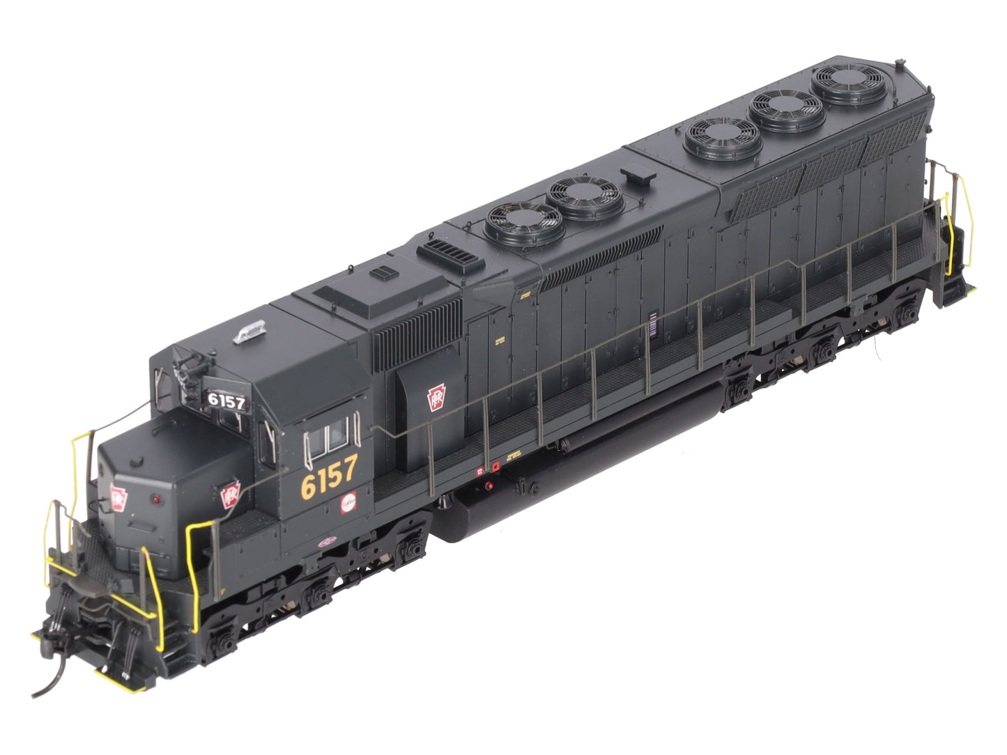 Broadway Limited 4290 HO PRR SD45 Diesel Locomotive Sound/DC #6157 EX/Box