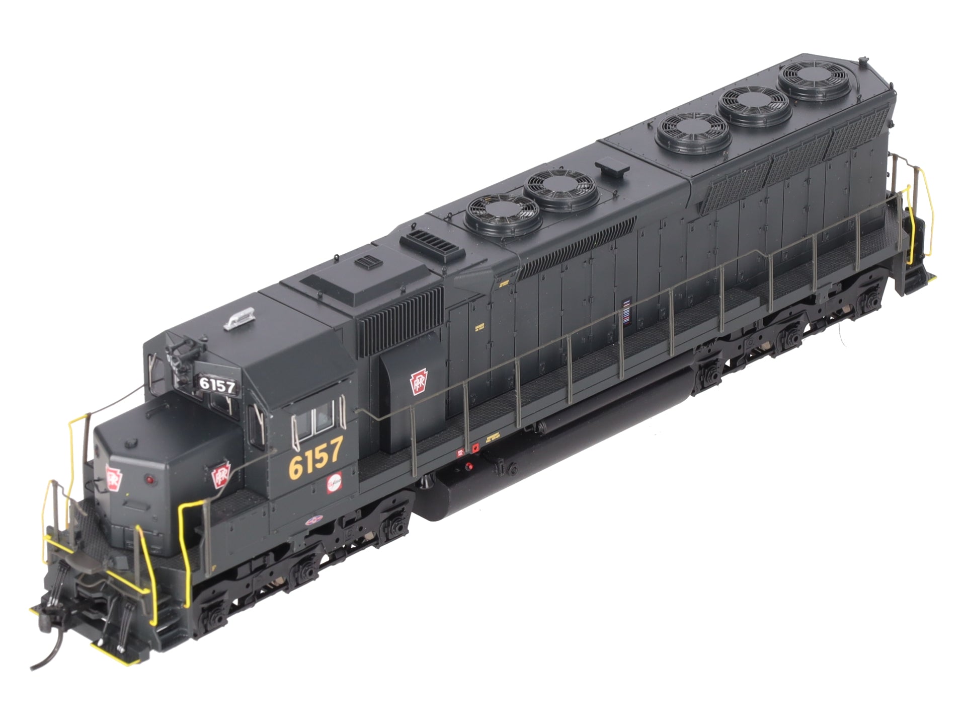 Broadway Limited 4290 HO PRR SD45 Diesel Locomotive Sound/DC #6157 EX/Box