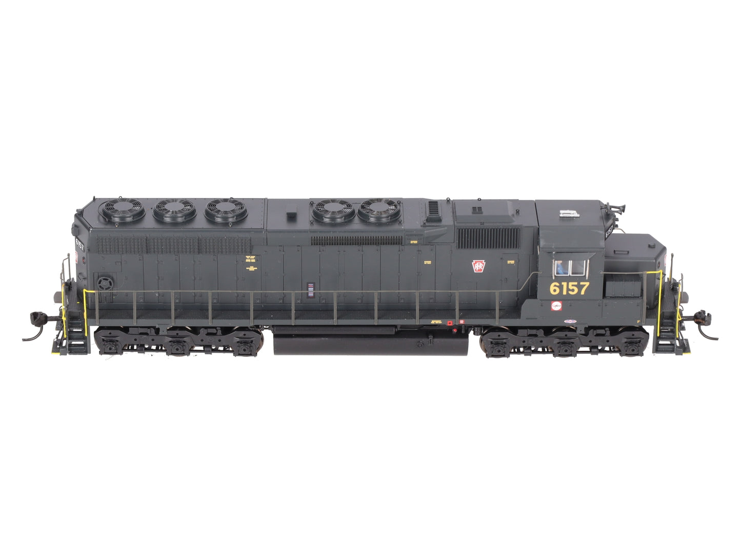 Broadway Limited 4290 HO PRR SD45 Diesel Locomotive Sound/DC #6157 EX/Box