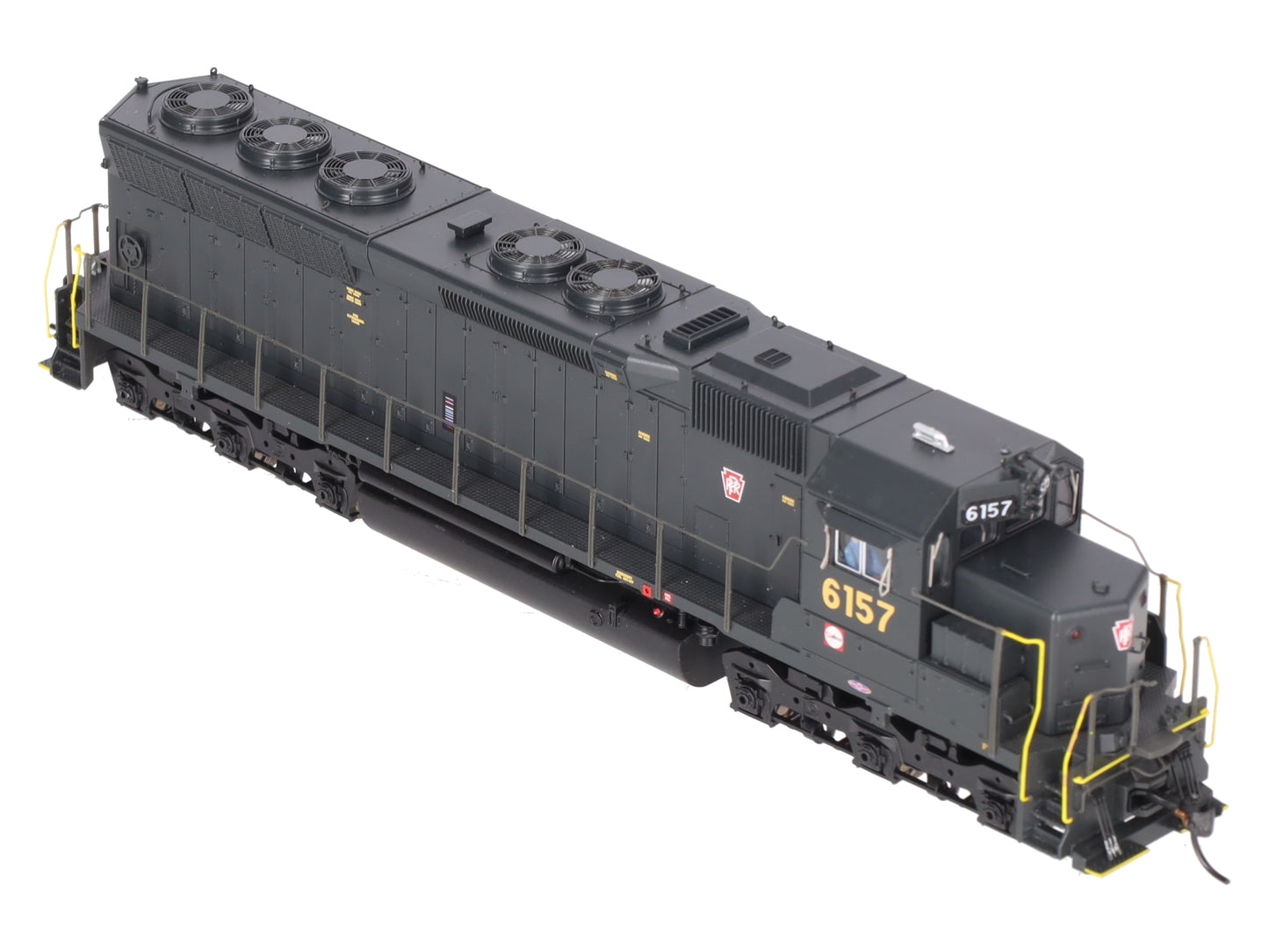Broadway Limited 4290 HO PRR SD45 Diesel Locomotive Sound/DC #6157 EX/Box