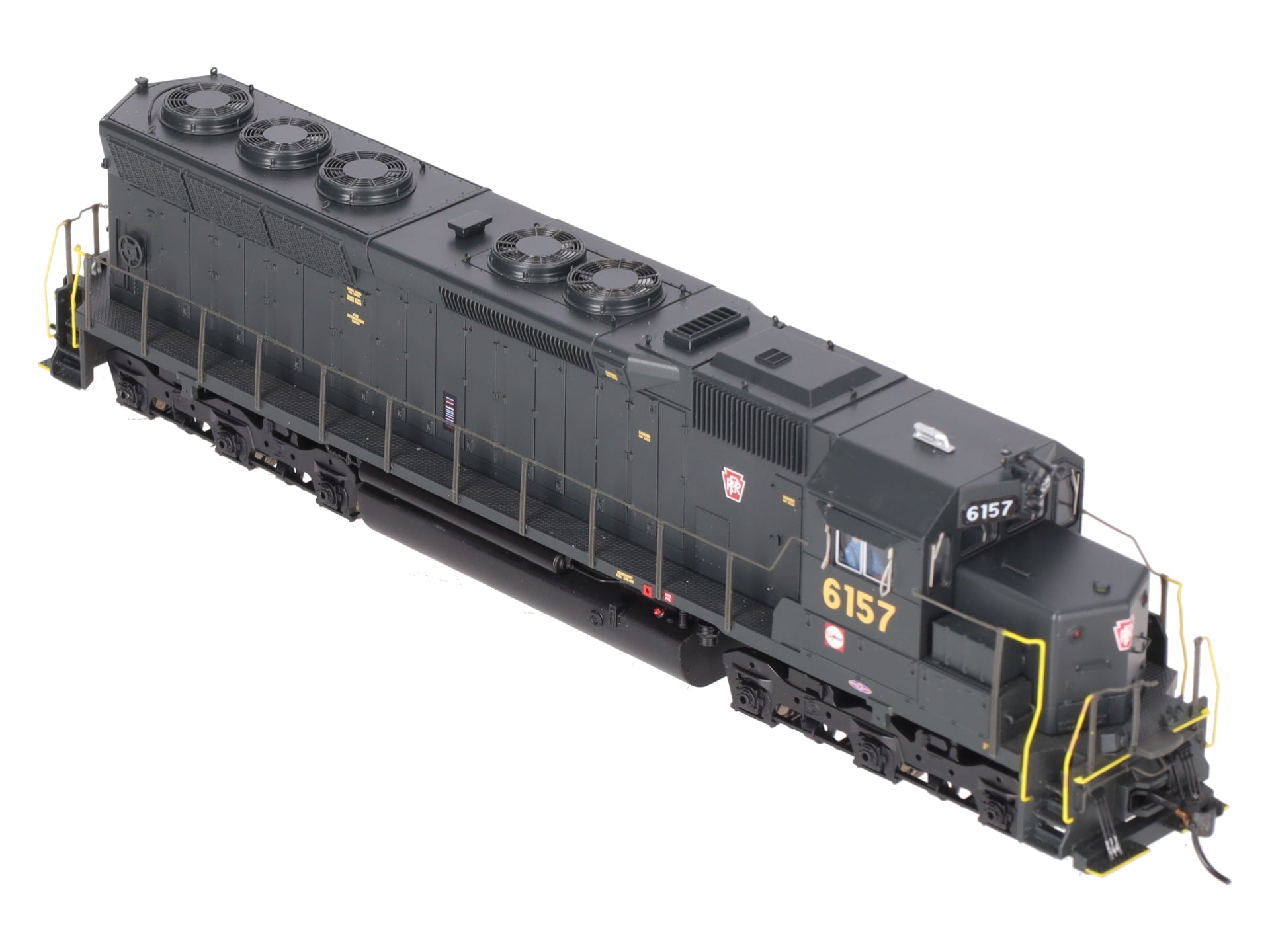 Broadway Limited 4290 HO PRR SD45 Diesel Locomotive Sound/DC #6157 EX/Box