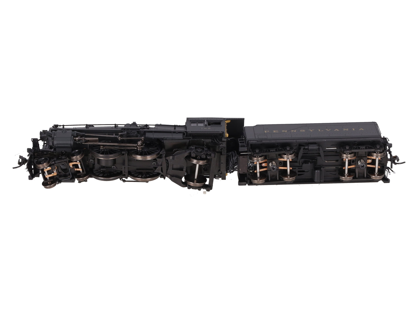 Broadway Limited 6705 HO PRR Post-war E6 4-4-2 Steam Locomotive #198 w/Sound EX/Box