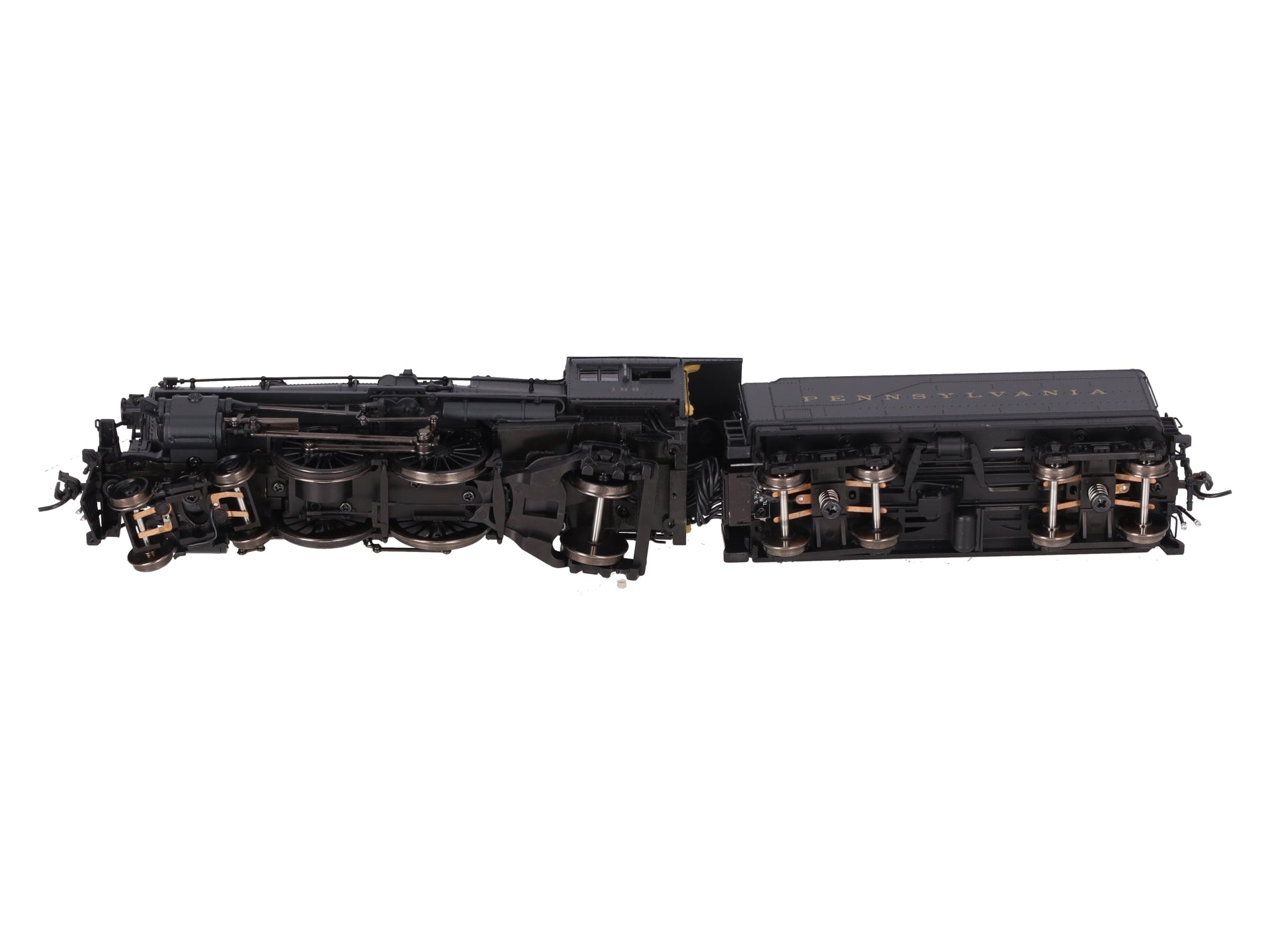 Broadway Limited 6705 HO PRR Post-war E6 4-4-2 Steam Locomotive #198 w/Sound EX/Box