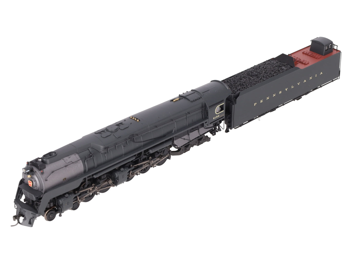 Broadway Limited 7802 HO PRR Q2 Duplex 4-4-6-4 Steam Locomotive w/ Tender #6180 EX/Box