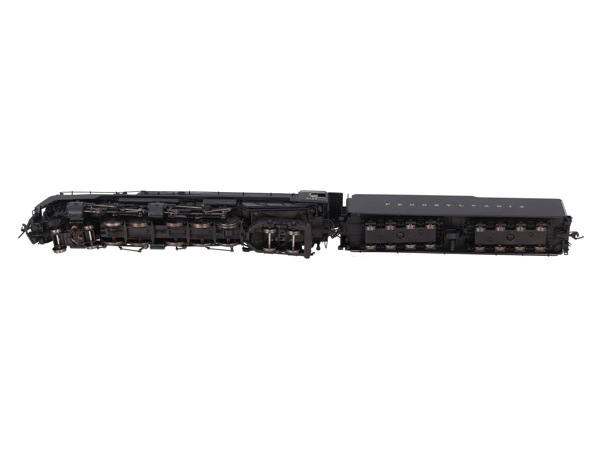 Broadway Limited 7802 HO PRR Q2 Duplex 4-4-6-4 Steam Locomotive w/ Tender #6180 EX/Box