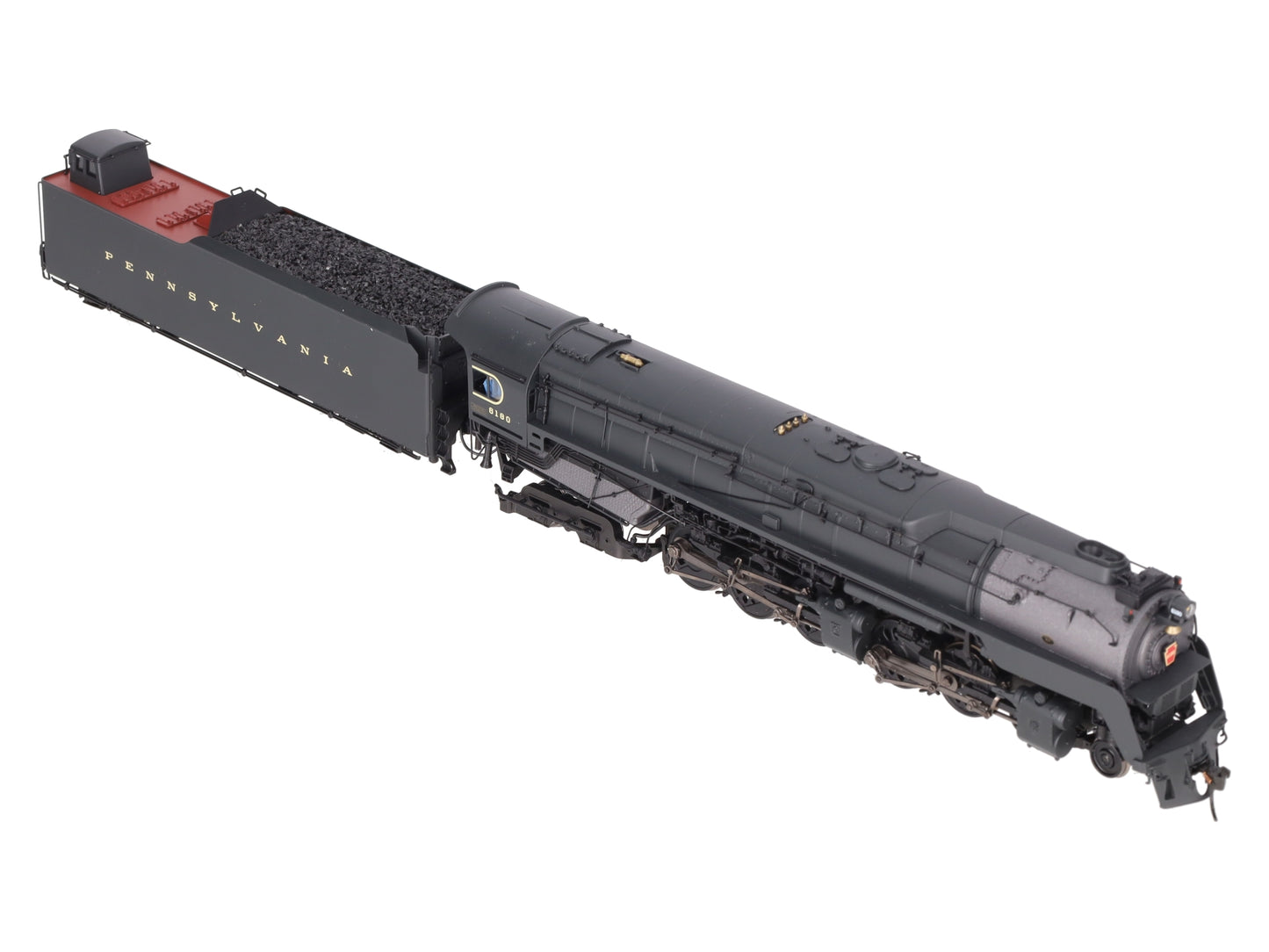 Broadway Limited 7802 HO PRR Q2 Duplex 4-4-6-4 Steam Locomotive w/ Tender #6180 EX/Box