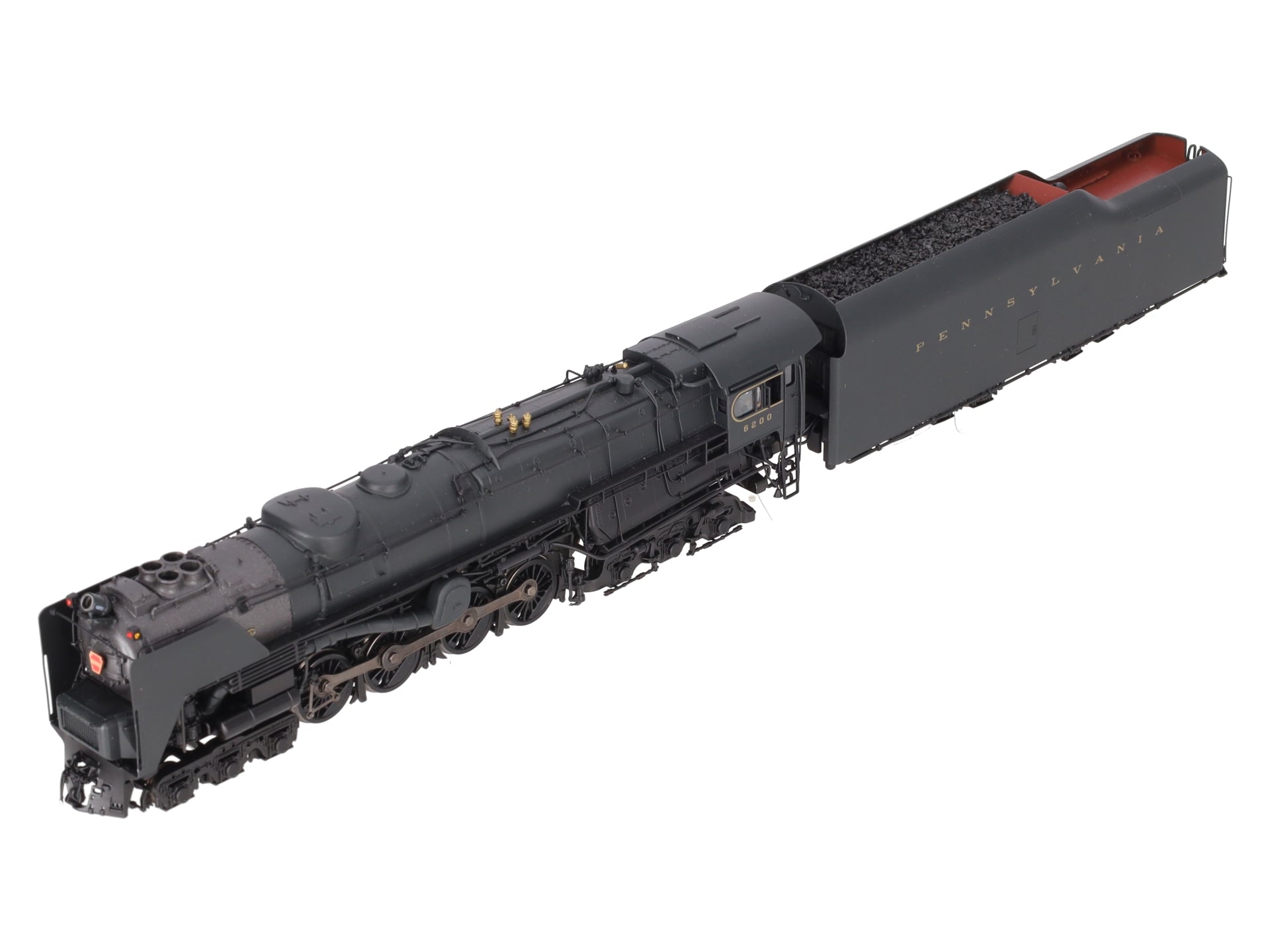Broadway Limited 6186 HO PRR S2 6-8-6 Turbine Steam Locomotive w/Sound/DCC #6200 EX/Box