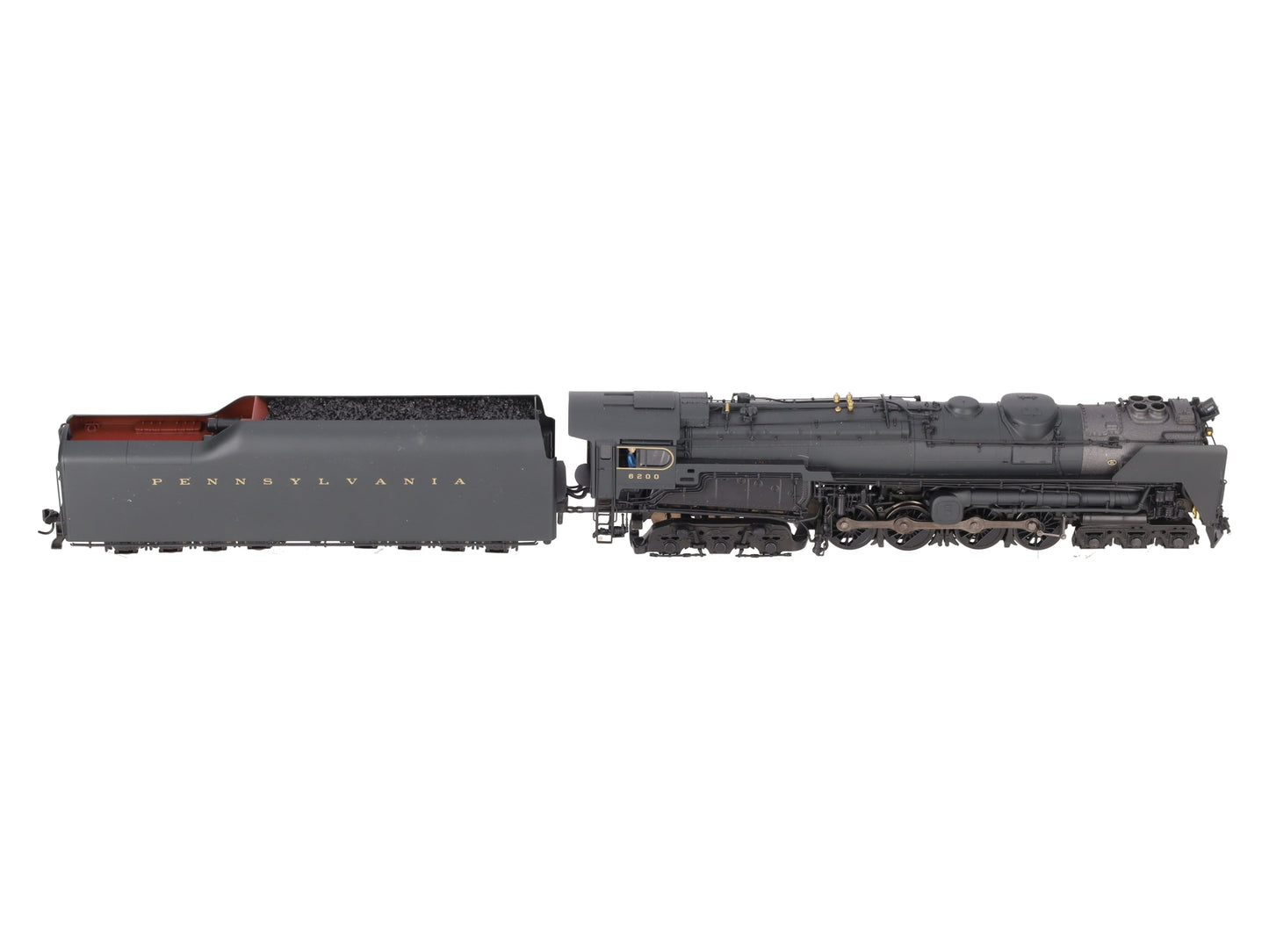 Broadway Limited 6186 HO PRR S2 6-8-6 Turbine Steam Locomotive w/Sound/DCC #6200 EX/Box