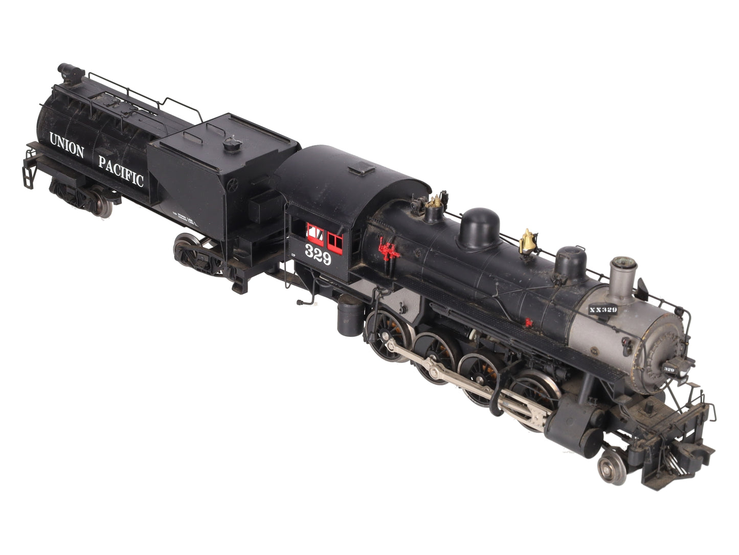 3rd Rail 329 Brass Union Pacific 2-8-0 Steam Locomotive #329 VG/Box