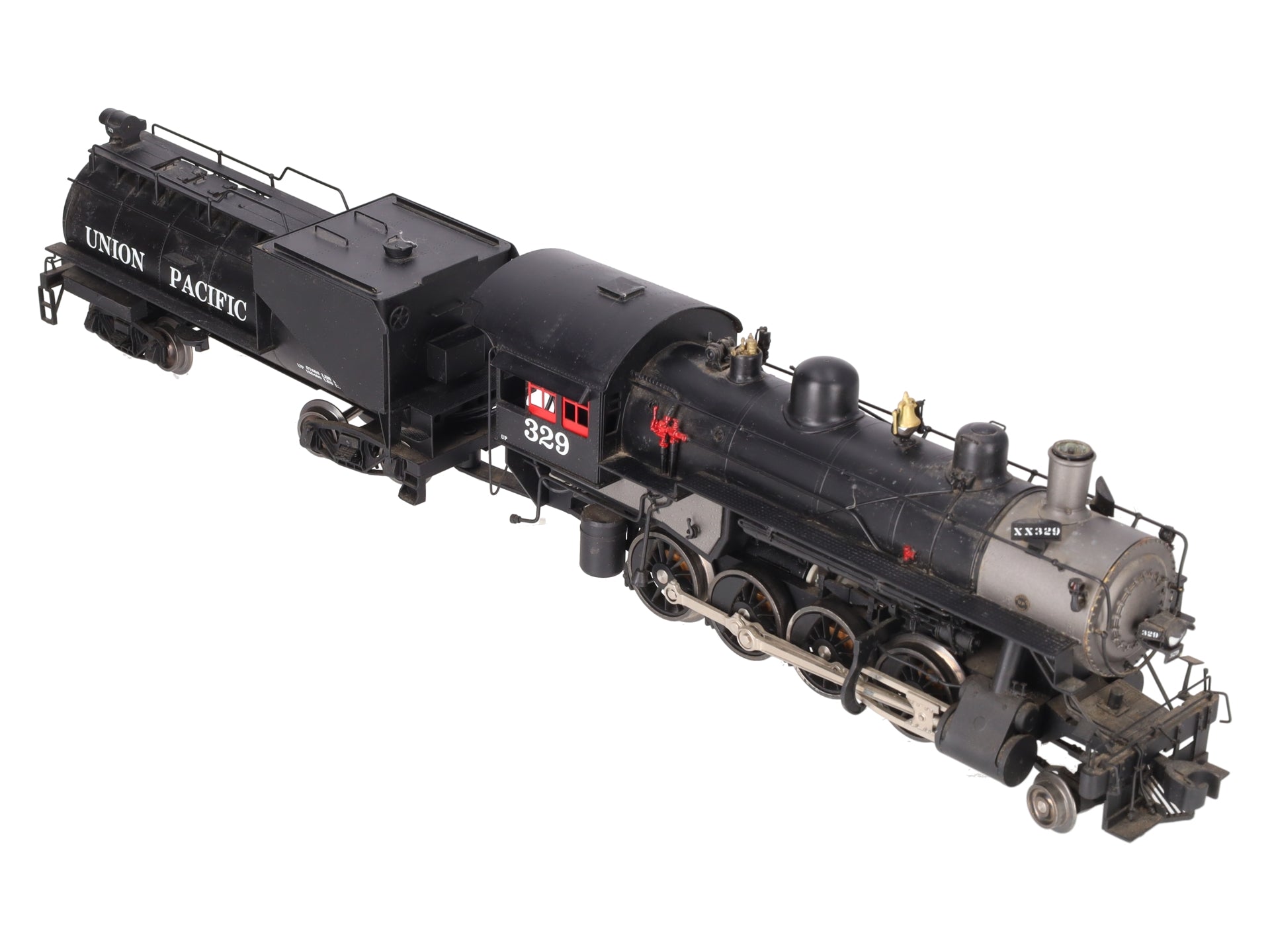 3rd Rail 329 Brass Union Pacific 2-8-0 Steam Locomotive #329 VG/Box