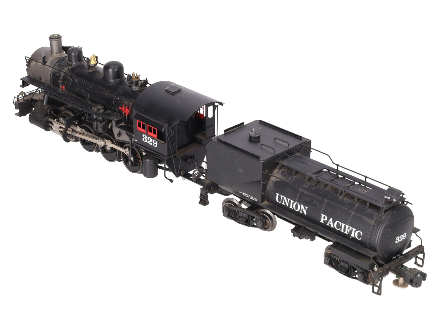 3rd Rail 329 Brass Union Pacific 2-8-0 Steam Locomotive #329 VG/Box
