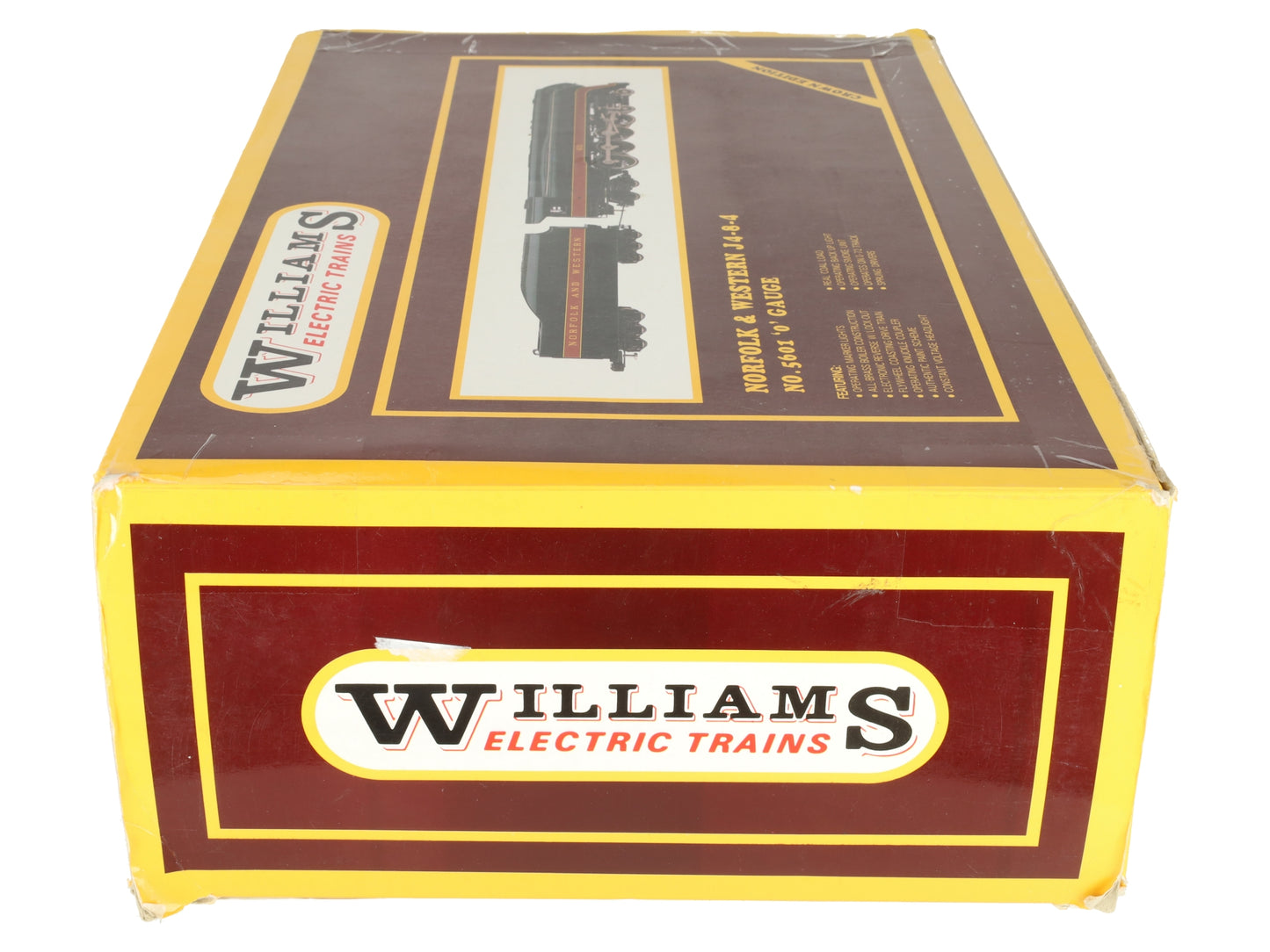 Williams 5601 O Gauge N&W BRASS 4-8-4 J Class Steam Engine and Tender #611 EX/Box