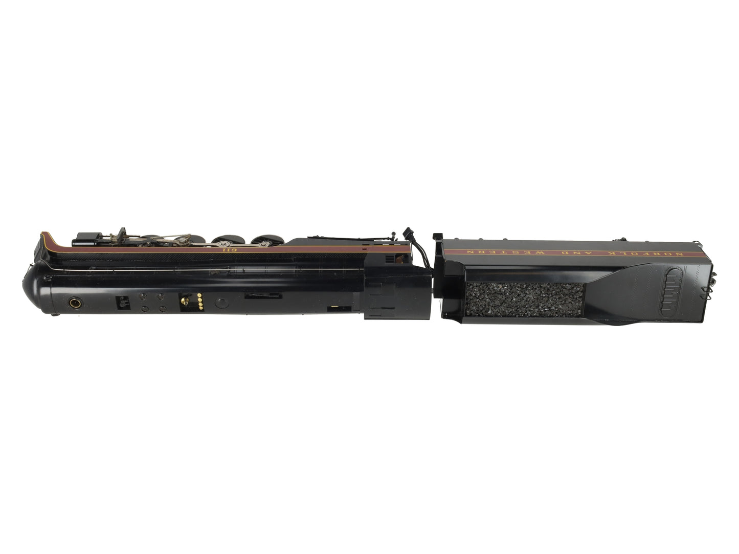 Williams 5601 O Gauge N&W BRASS 4-8-4 J Class Steam Engine and Tender #611 EX/Box